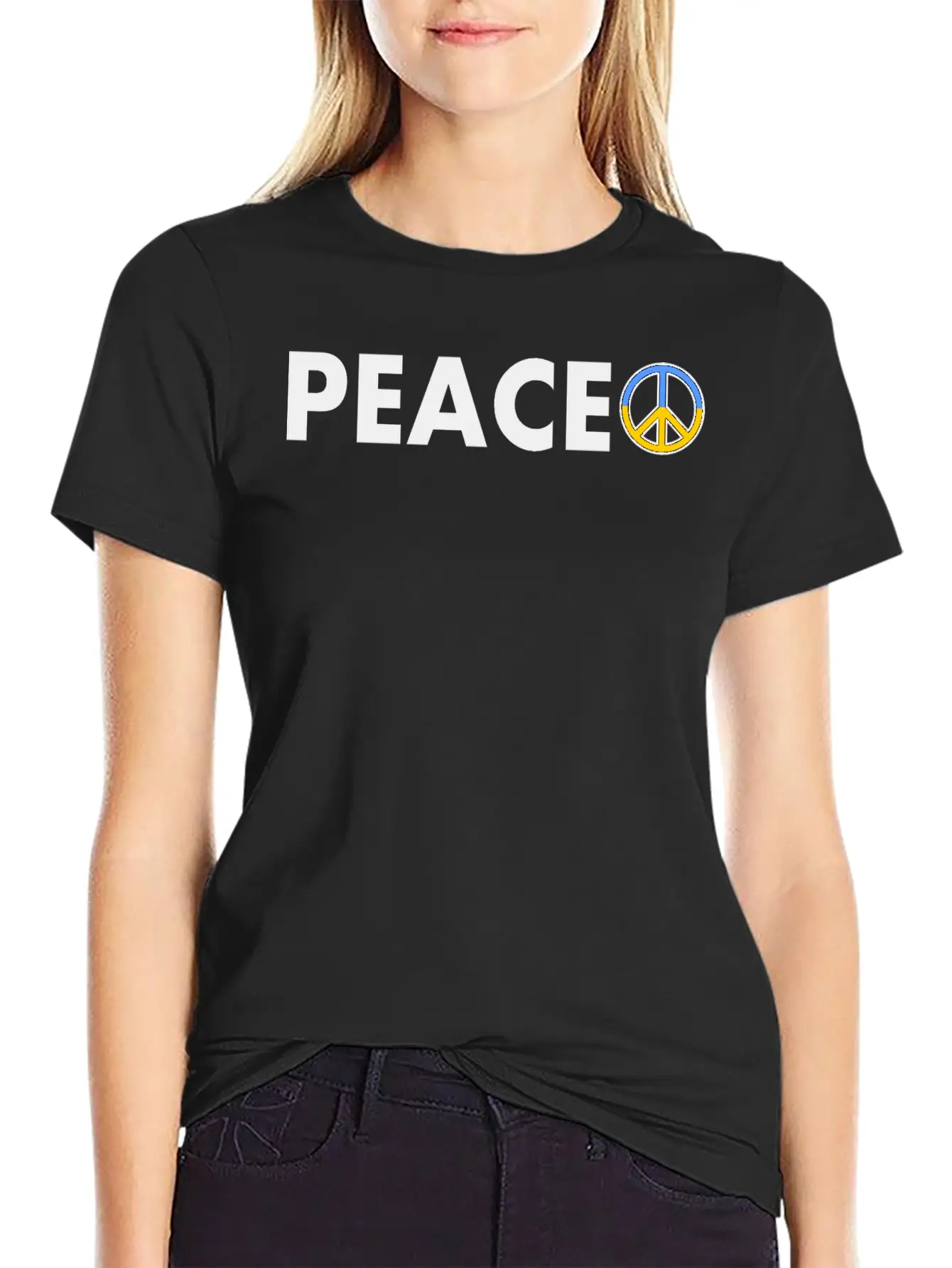 Peace Relaxed Everyday Tee – Lightweight And Durable Cotton