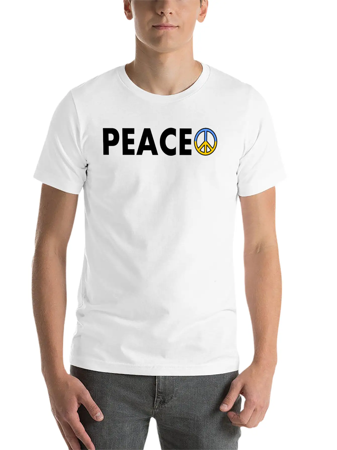 Peace Relaxed Everyday Tee – Lightweight And Durable Cotton