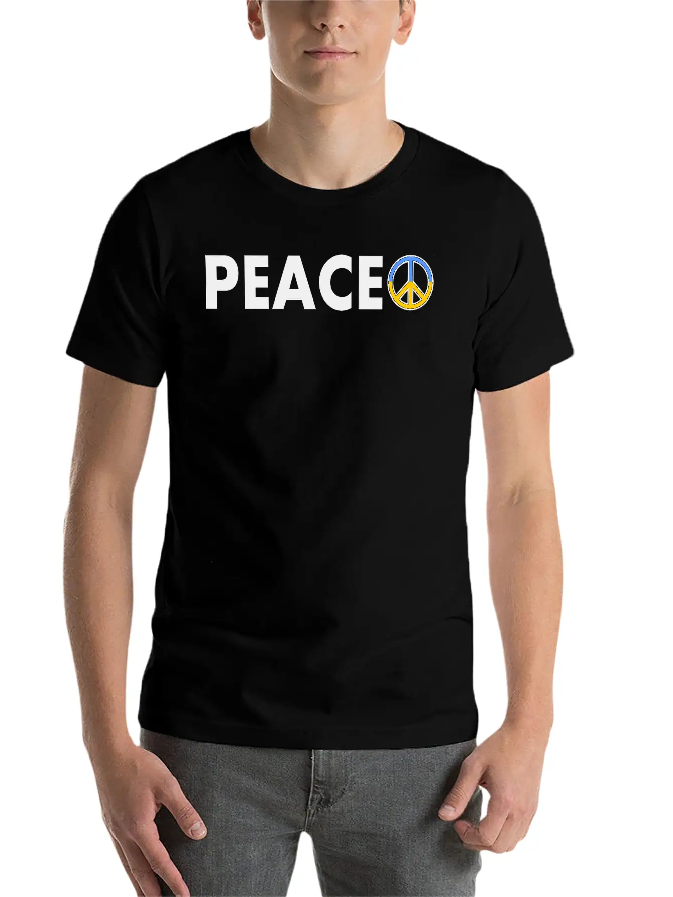 Peace Relaxed Everyday Tee – Lightweight And Durable Cotton