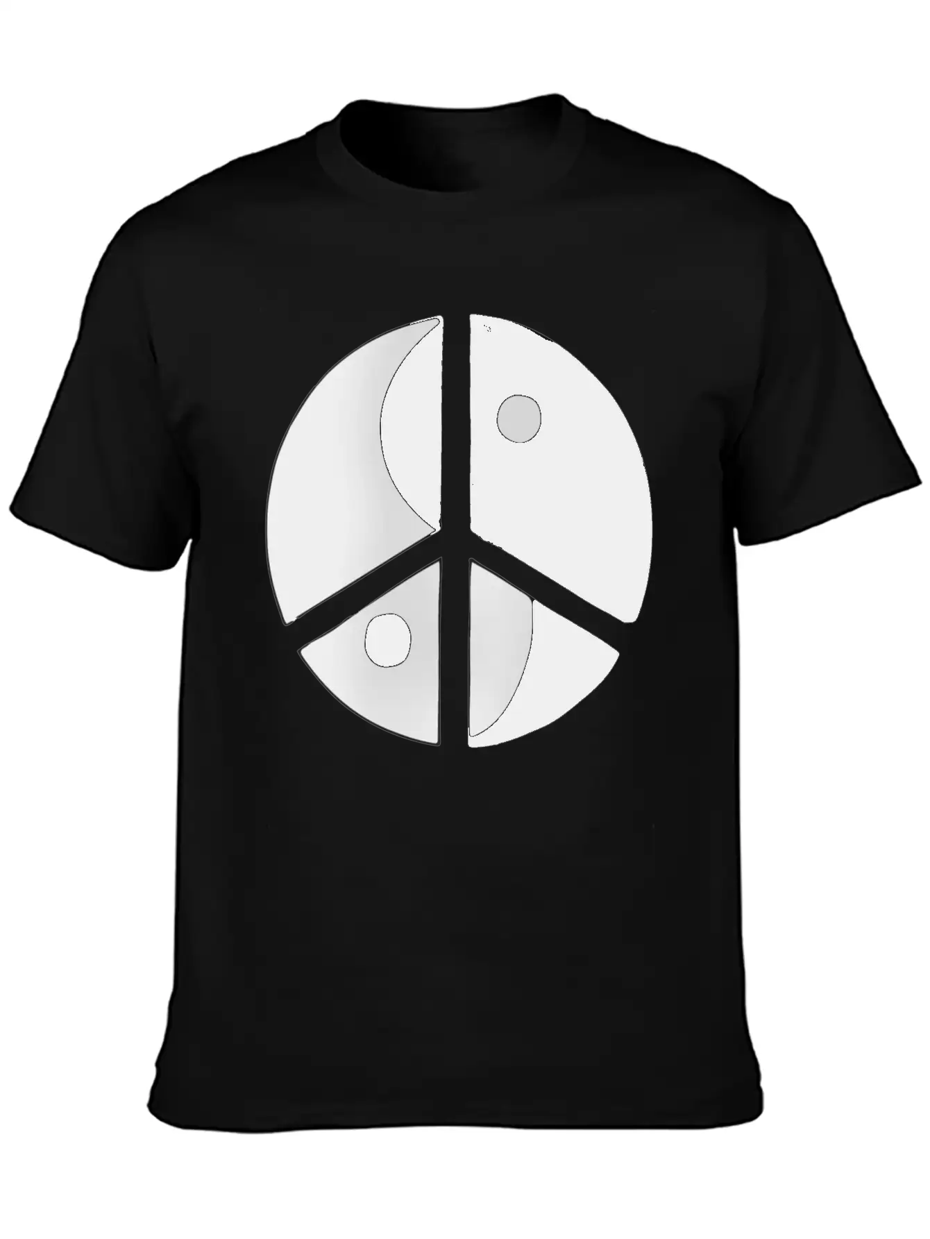 Peace Sign Stylish Everyday T-Shirt – Unisex Basic Cotton Tee