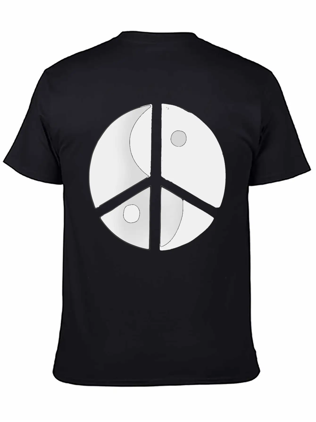 Peace Sign Stylish Everyday T-Shirt – Unisex Basic Cotton Tee