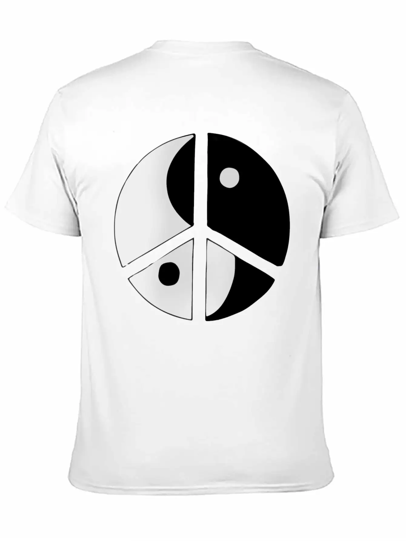 Peace Sign Stylish Everyday T-Shirt – Unisex Basic Cotton Tee
