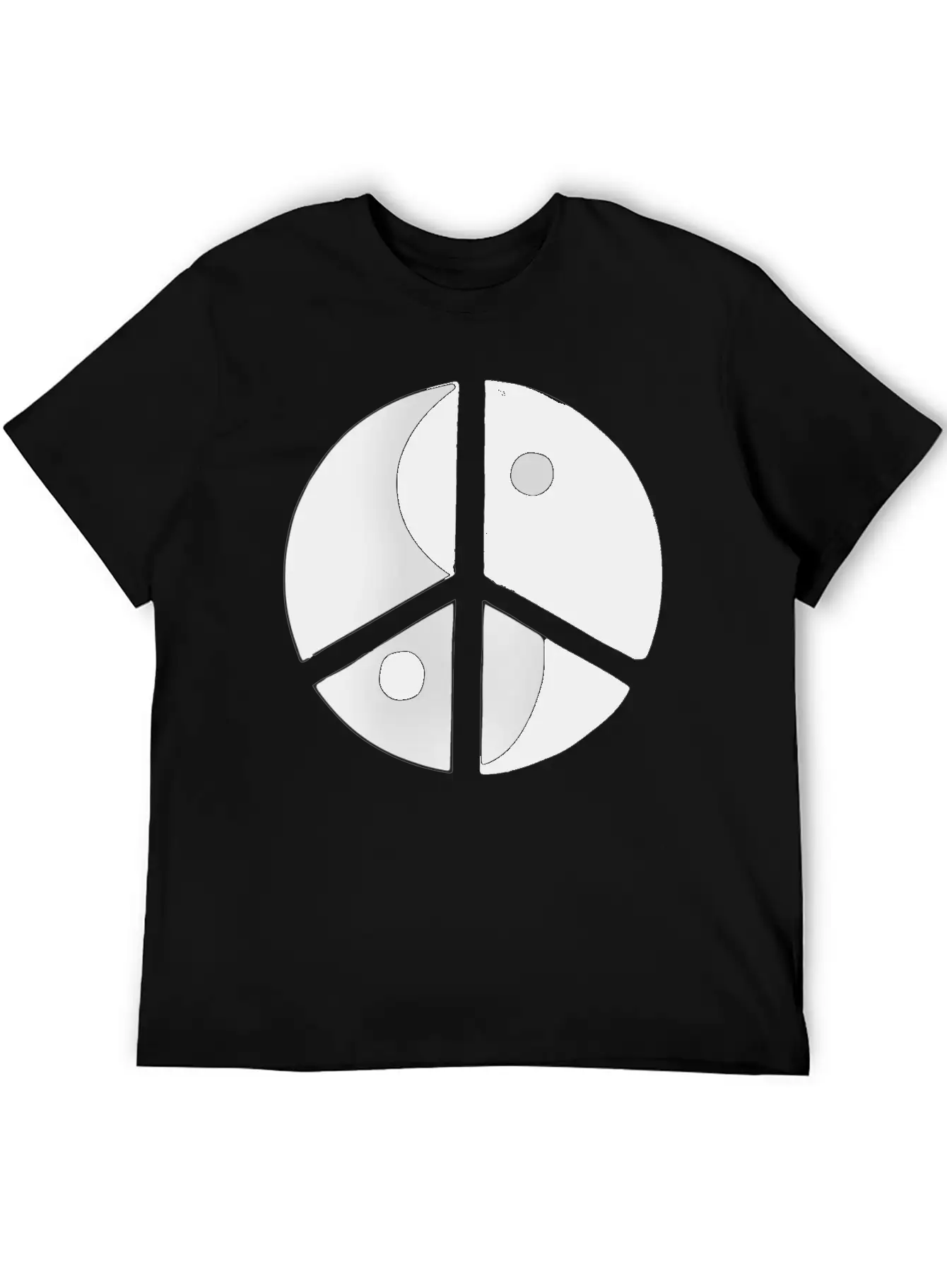 Peace Sign Stylish Everyday T-Shirt – Unisex Basic Cotton Tee