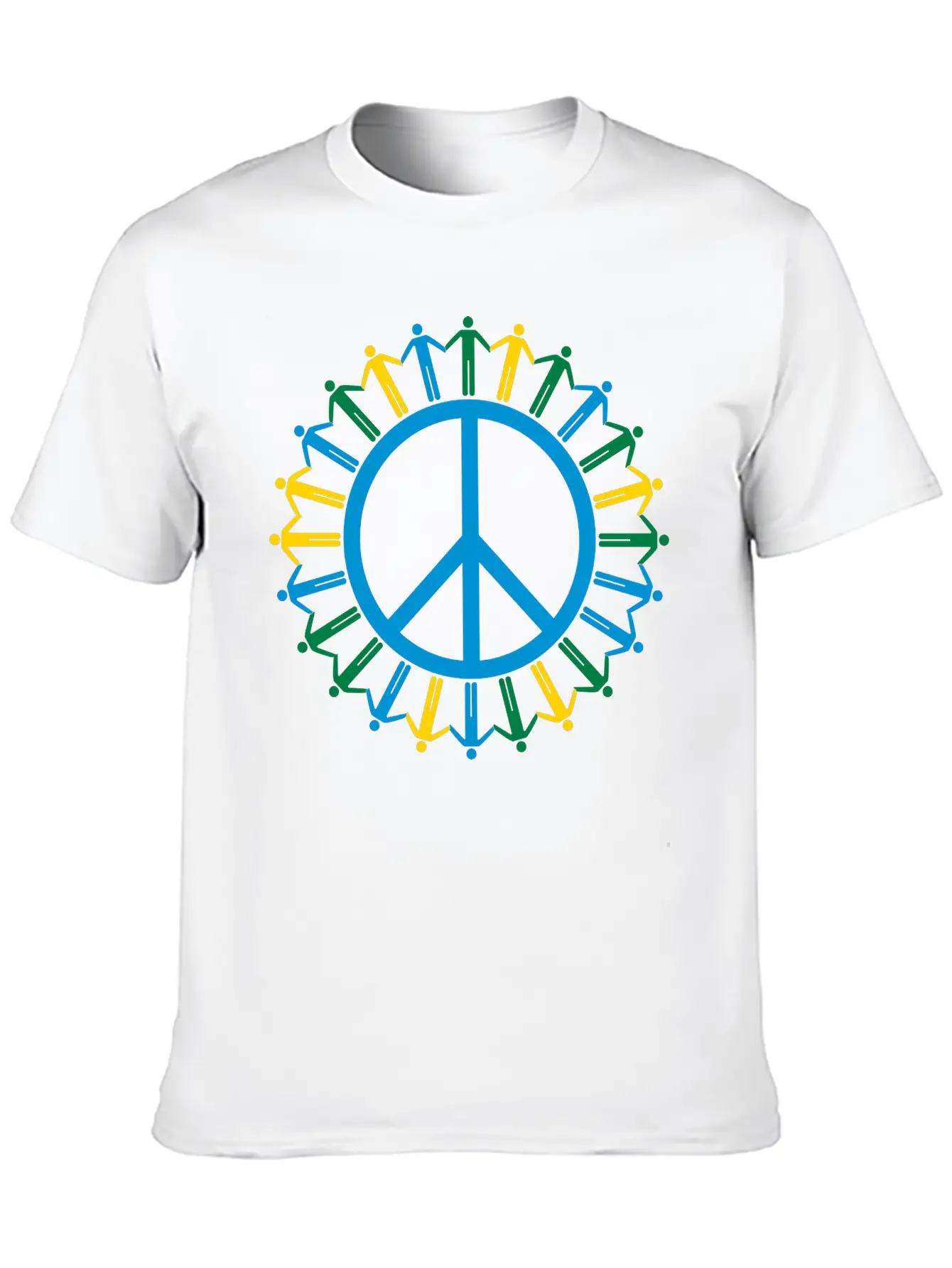 Peace Symbol Sign Hippie Circle Ring World Earth P Comfortable Minimalist Graphic Tee – Summer Style Essential