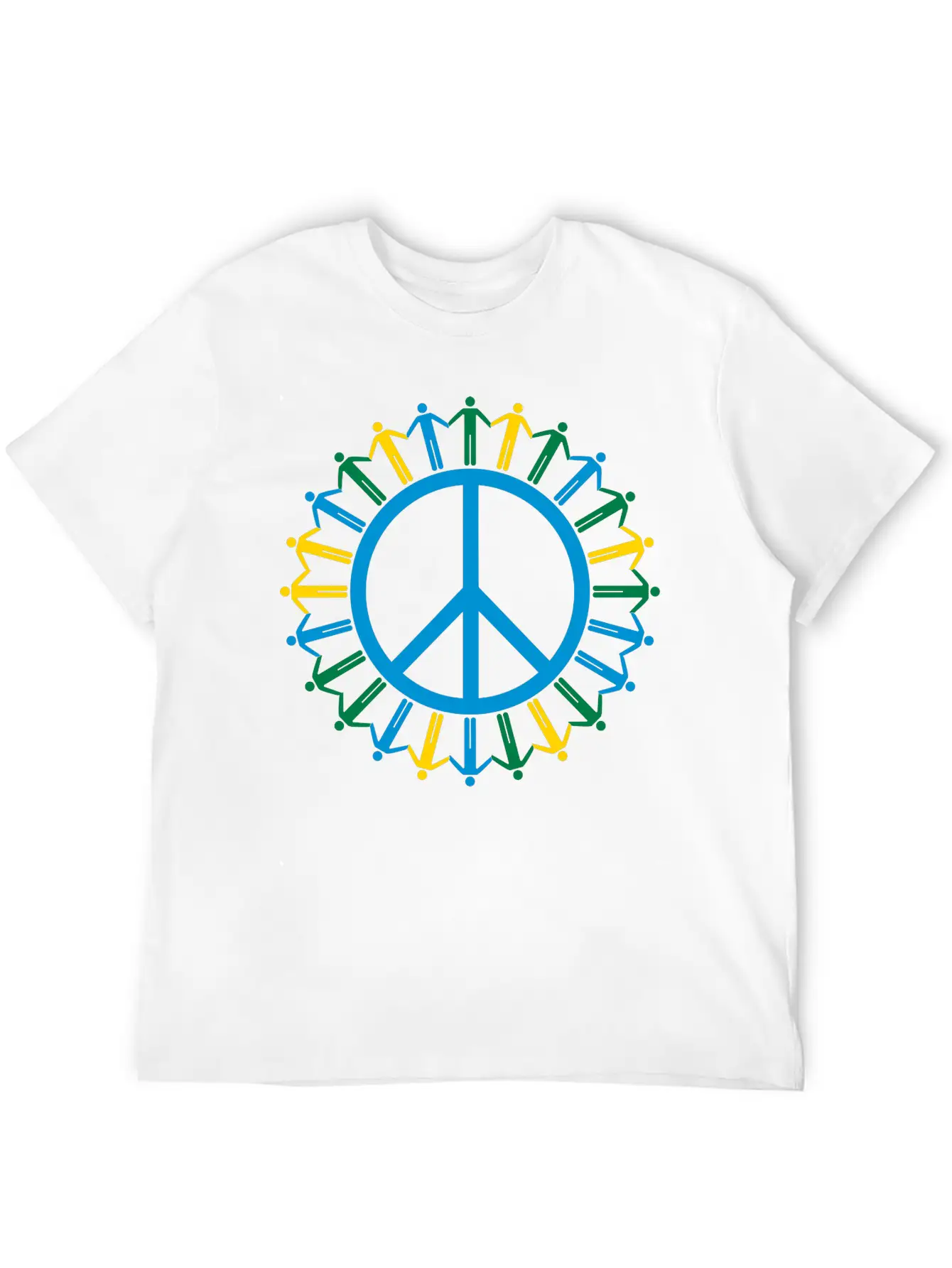Peace Symbol Sign Hippie Circle Ring World Earth P Comfortable Minimalist Graphic Tee – Summer Style Essential
