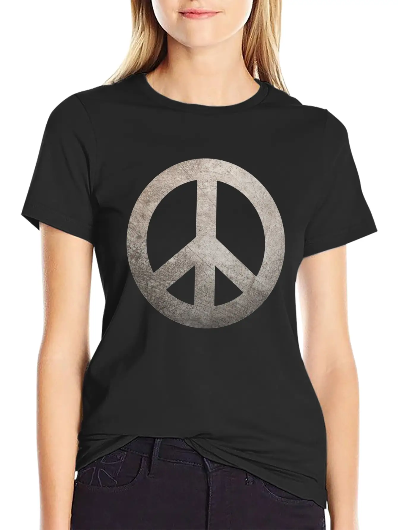 Peace Unisex Casual T-Shirt – Clean Design For Daily Comfort