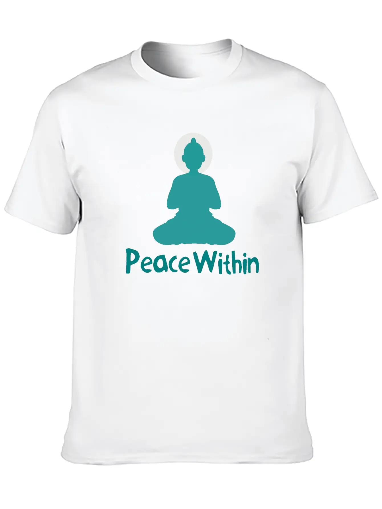 Peace Within - Yoga & Meditation Relaxed Everyday Tee – Lightweight And Durable Cotton