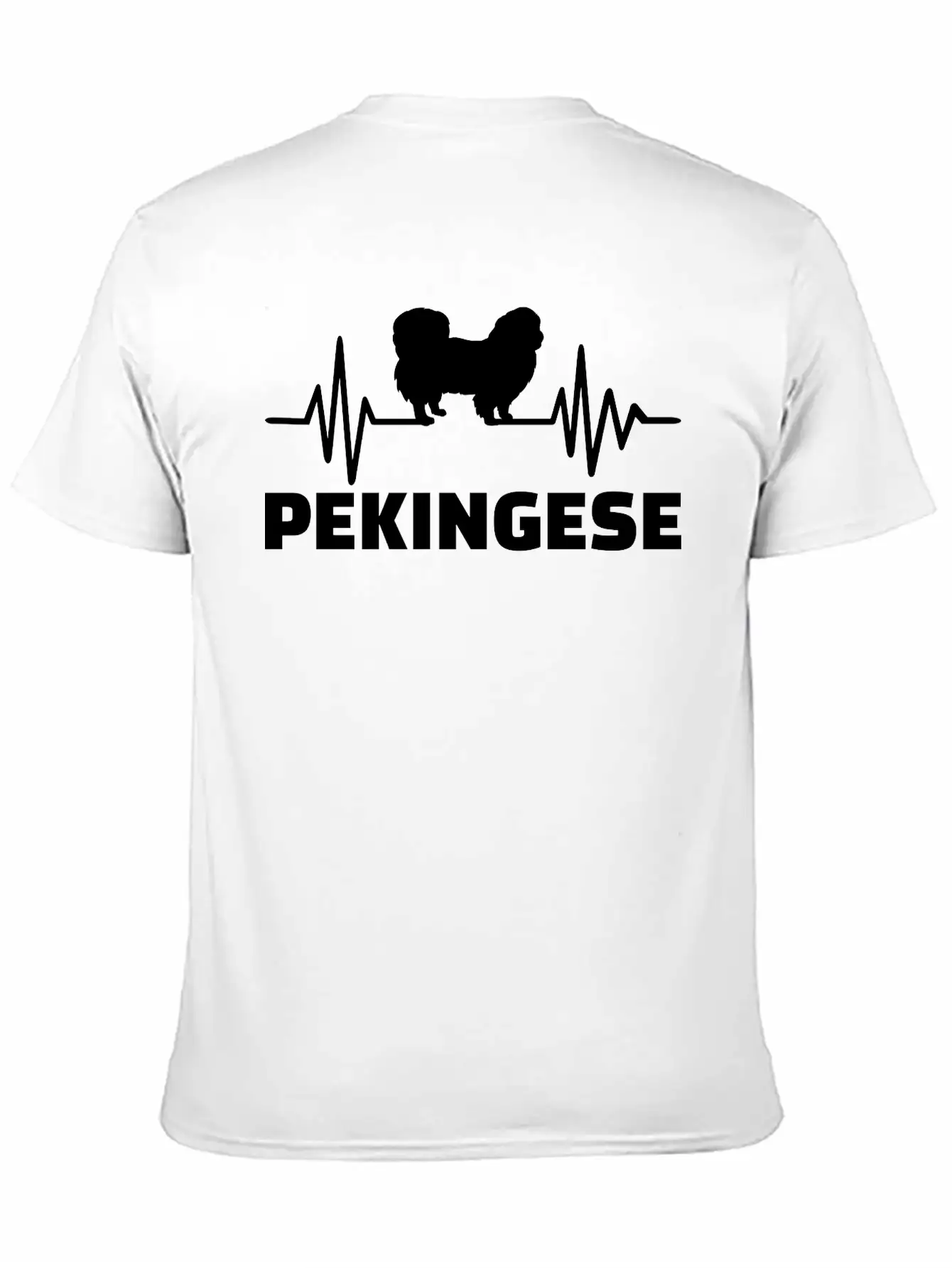 Pekingese Classic Fit Graphic Tee For Daily Comfort – Unisex Cotton Shirt