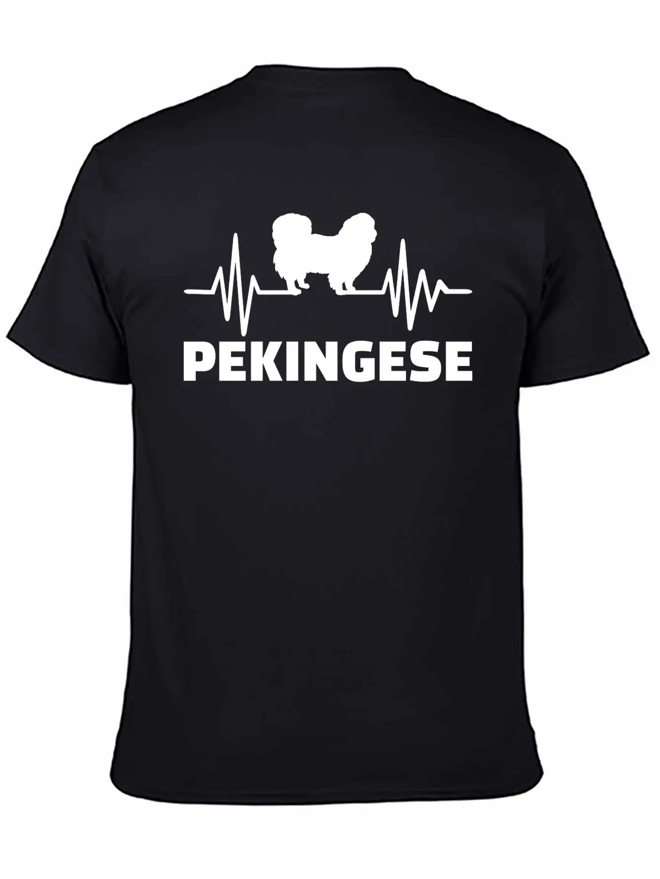 Pekingese Classic Fit Graphic Tee For Daily Comfort – Unisex Cotton Shirt