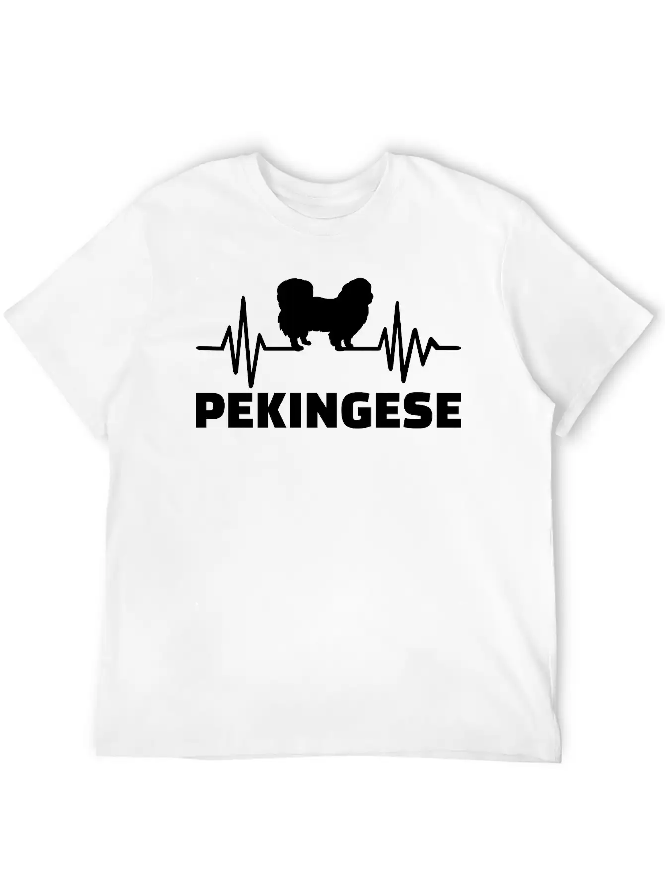 Pekingese Classic Fit Graphic Tee For Daily Comfort – Unisex Cotton Shirt