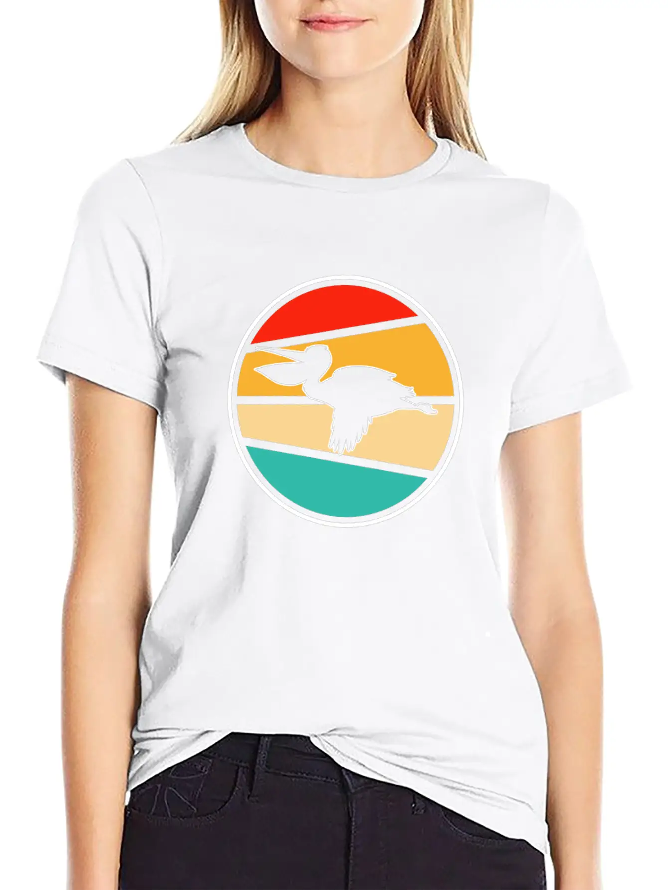 Pelican Retro Soft Cotton Short Sleeve Tee – Unisex Wardrobe Staple