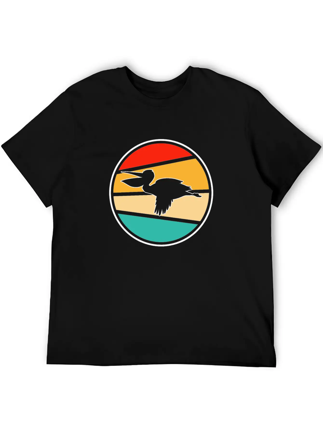 Pelican Retro Soft Cotton Short Sleeve Tee – Unisex Wardrobe Staple