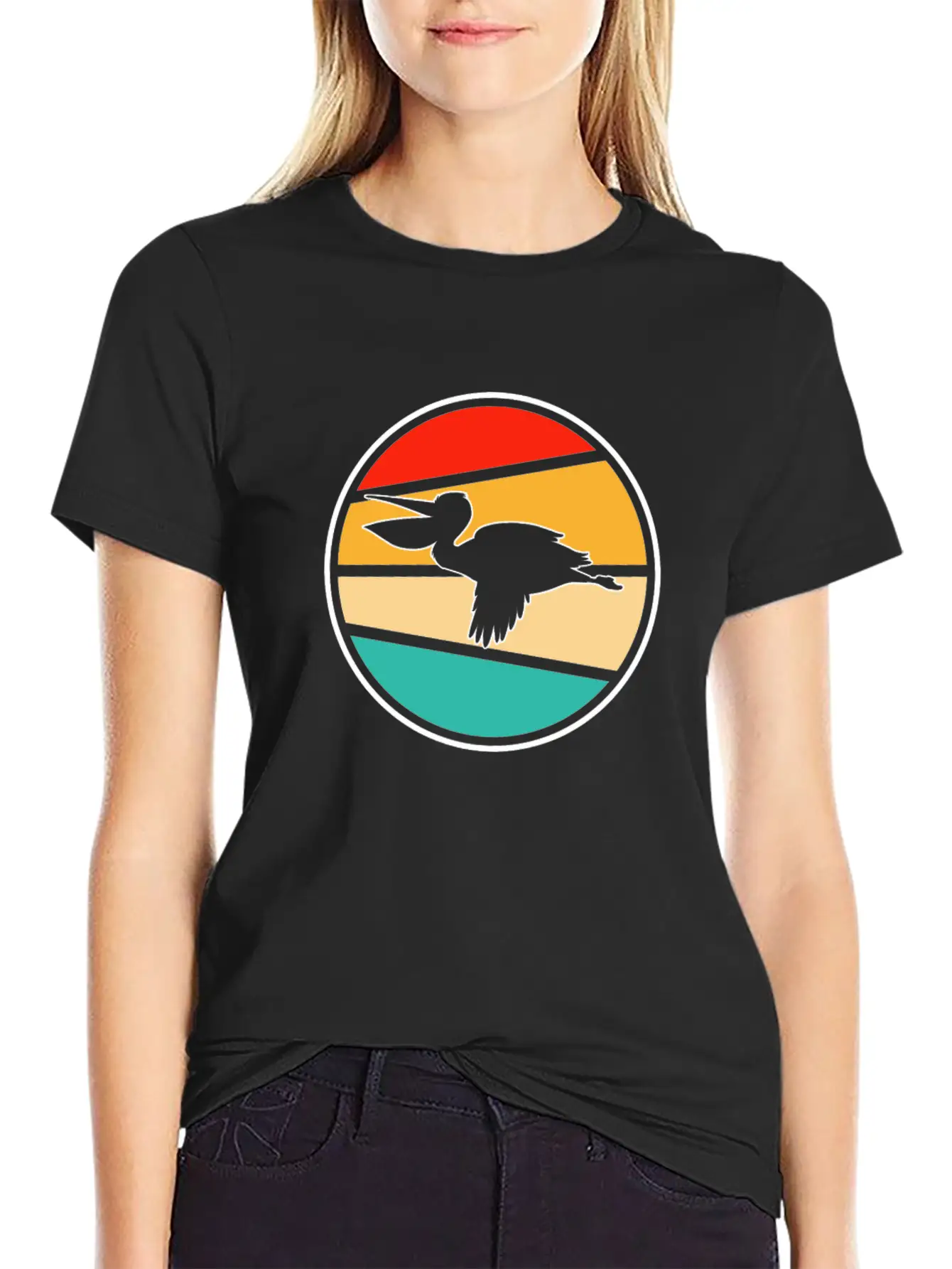 Pelican Retro Soft Cotton Short Sleeve Tee – Unisex Wardrobe Staple