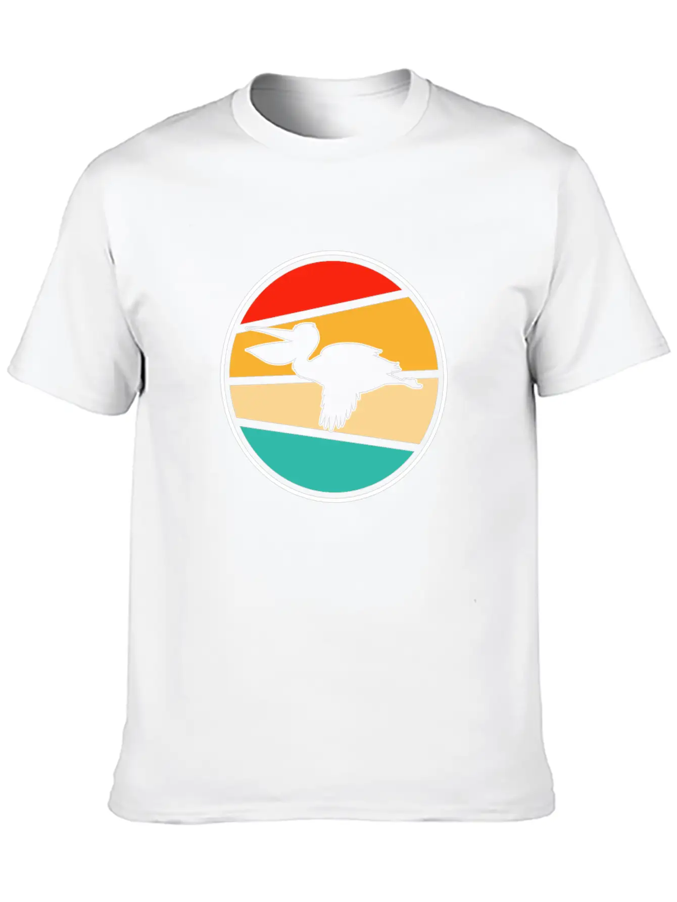 Pelican Retro Soft Cotton Short Sleeve Tee – Unisex Wardrobe Staple