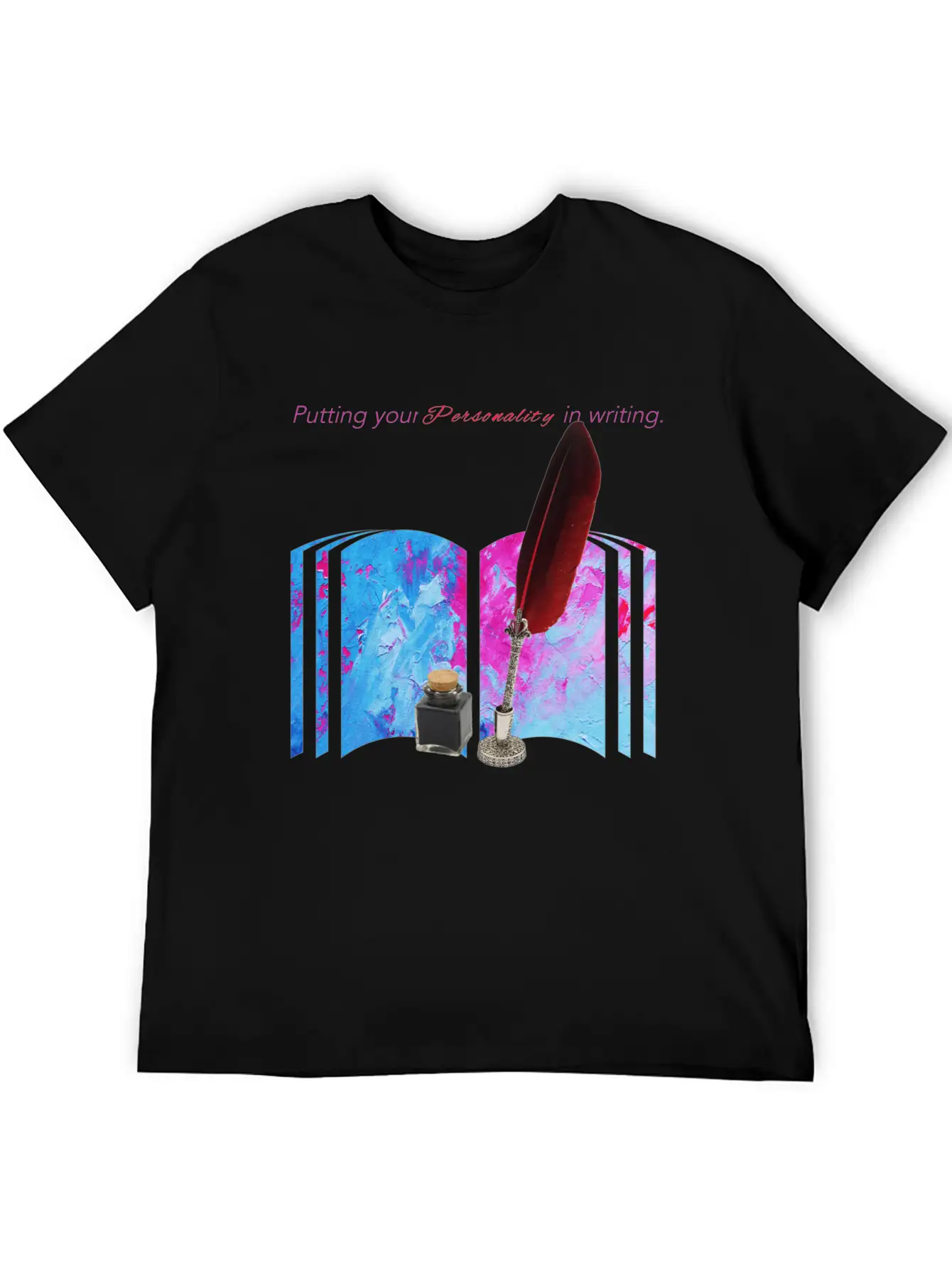 Pen And Ink Relaxed Everyday Tee – Lightweight And Durable Cotton