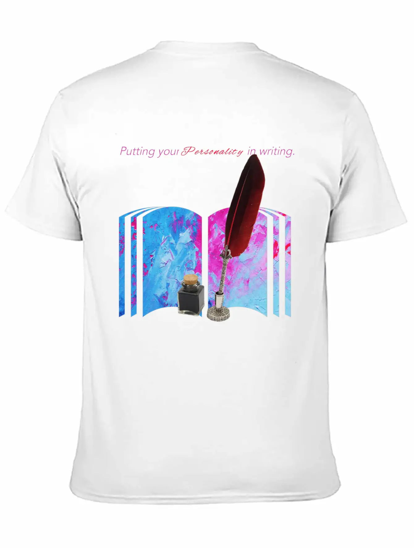 Pen And Ink Relaxed Everyday Tee – Lightweight And Durable Cotton