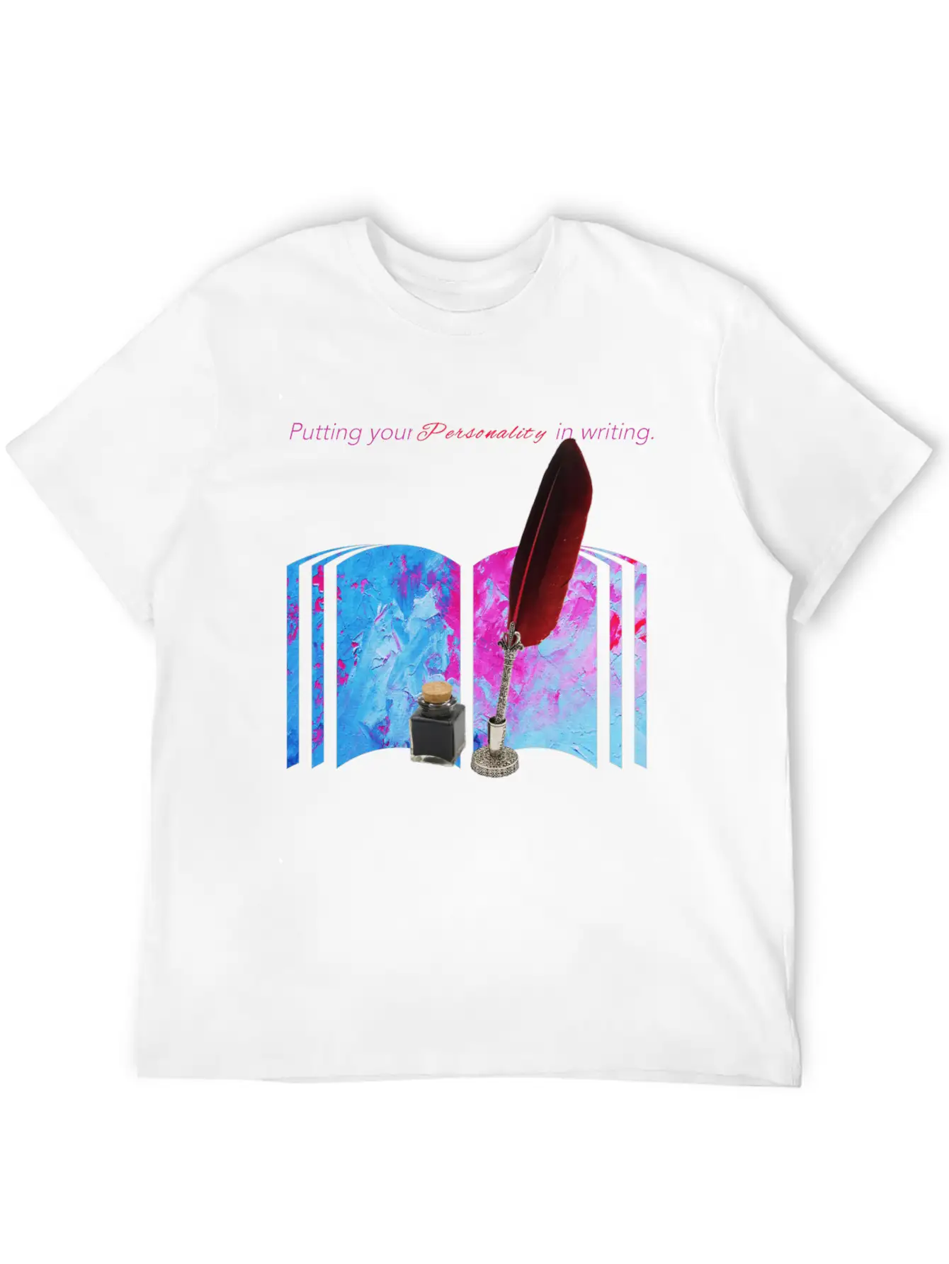 Pen And Ink Relaxed Everyday Tee – Lightweight And Durable Cotton