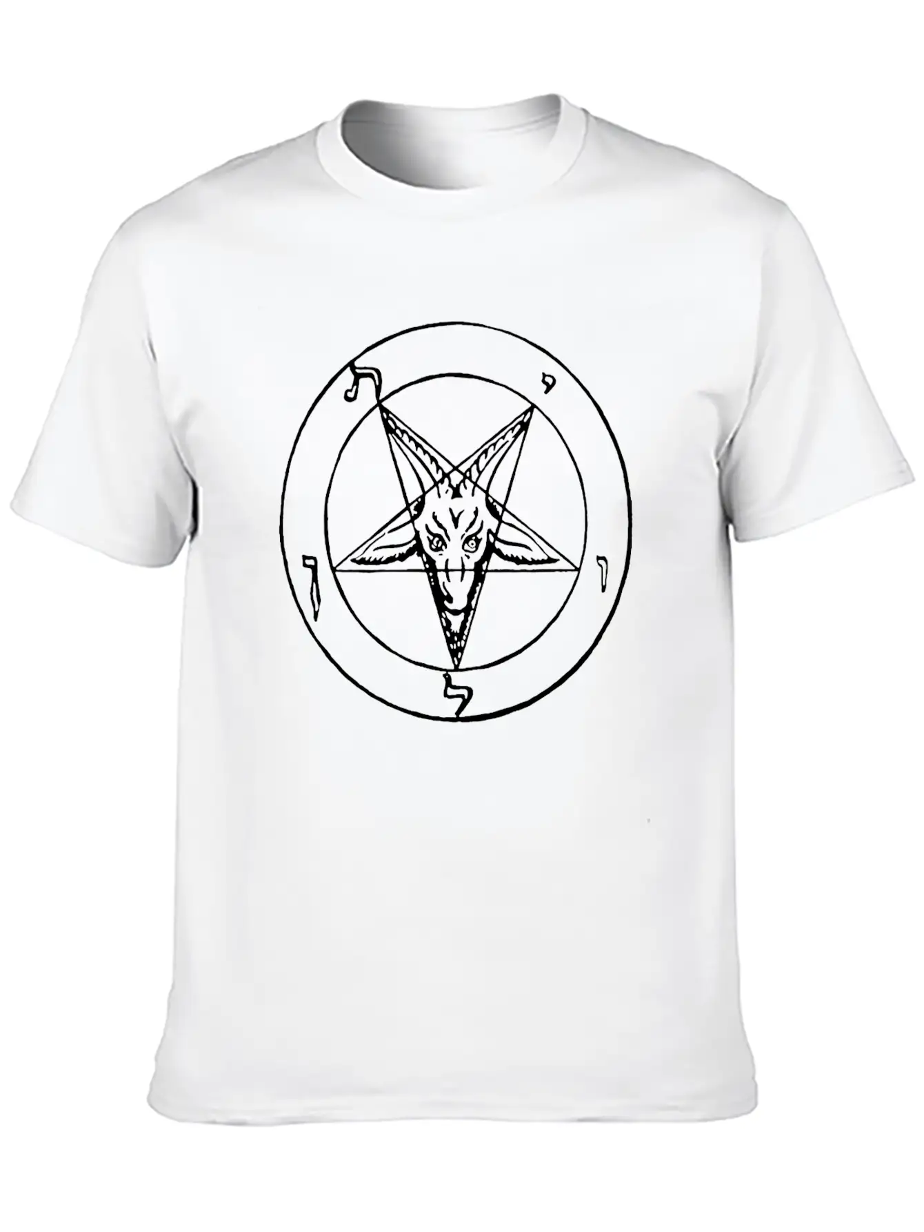 PENTAGRAM Black Metal Pagan Magic Death Metal Essential Cotton Tee For Daily Outfits – Unisex Style