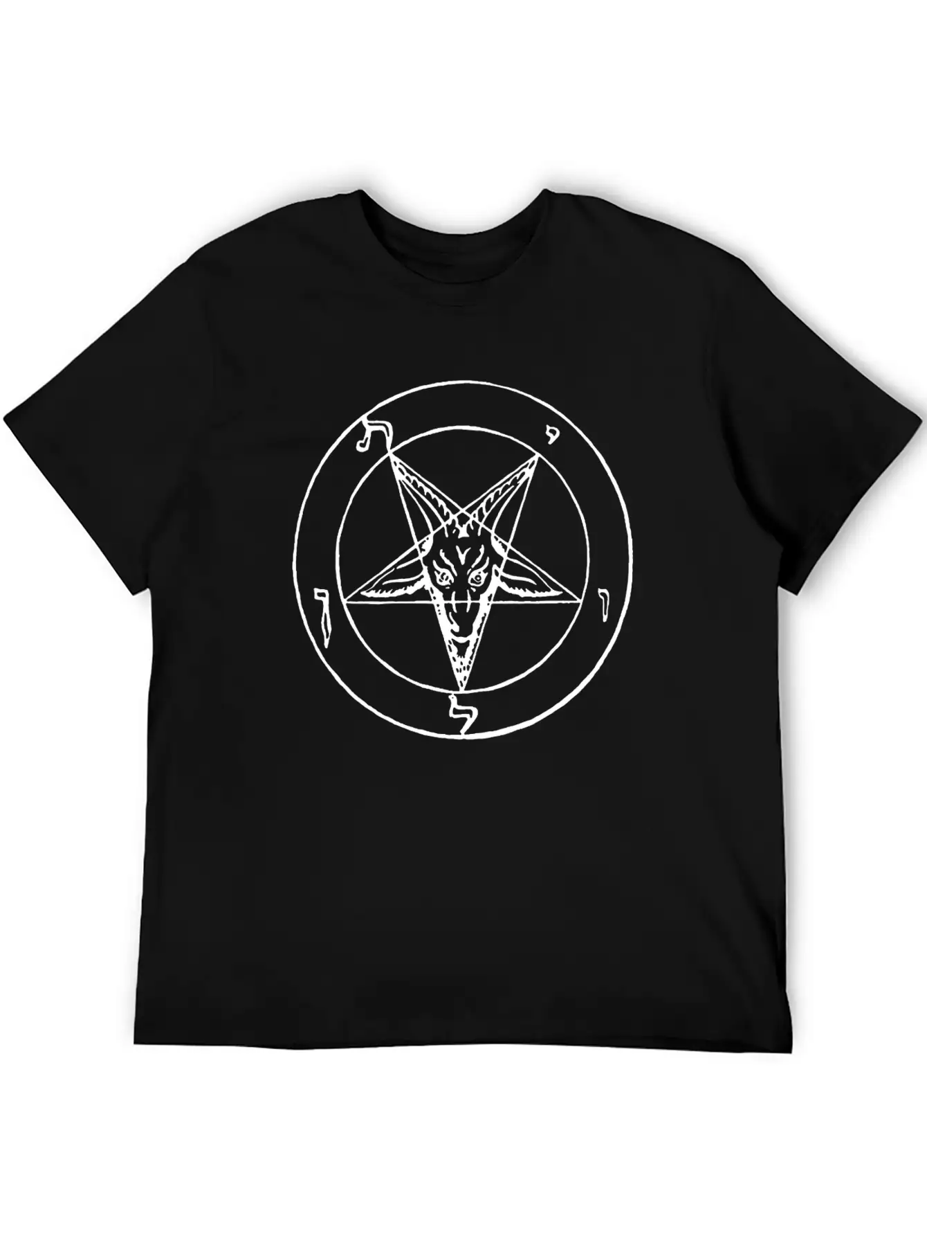PENTAGRAM Black Metal Pagan Magic Death Metal Essential Cotton Tee For Daily Outfits – Unisex Style