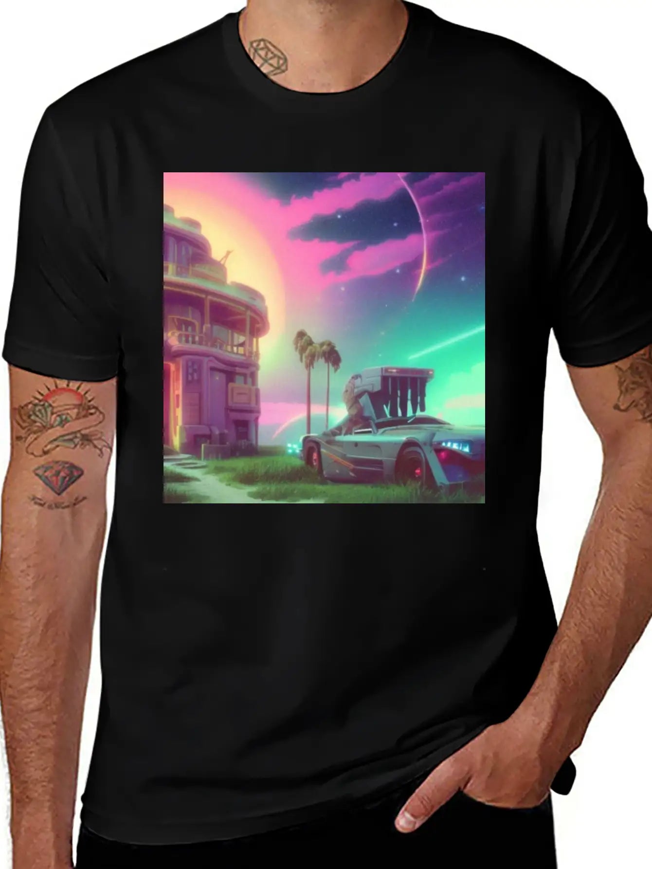 Perfect Sunset Modern Fit Casual T-Shirt – Clean And Versatile Design