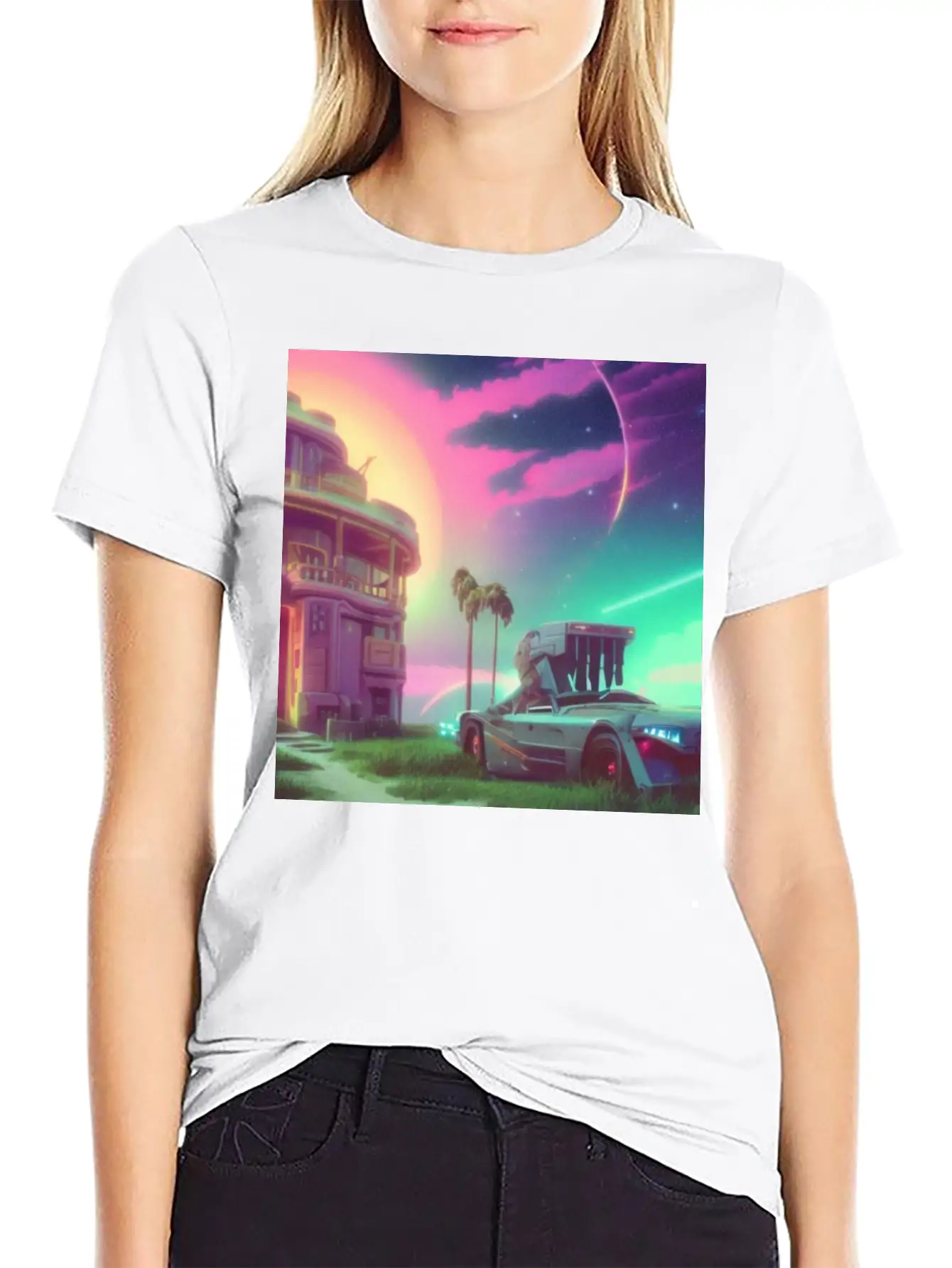 Perfect Sunset Modern Fit Casual T-Shirt – Clean And Versatile Design