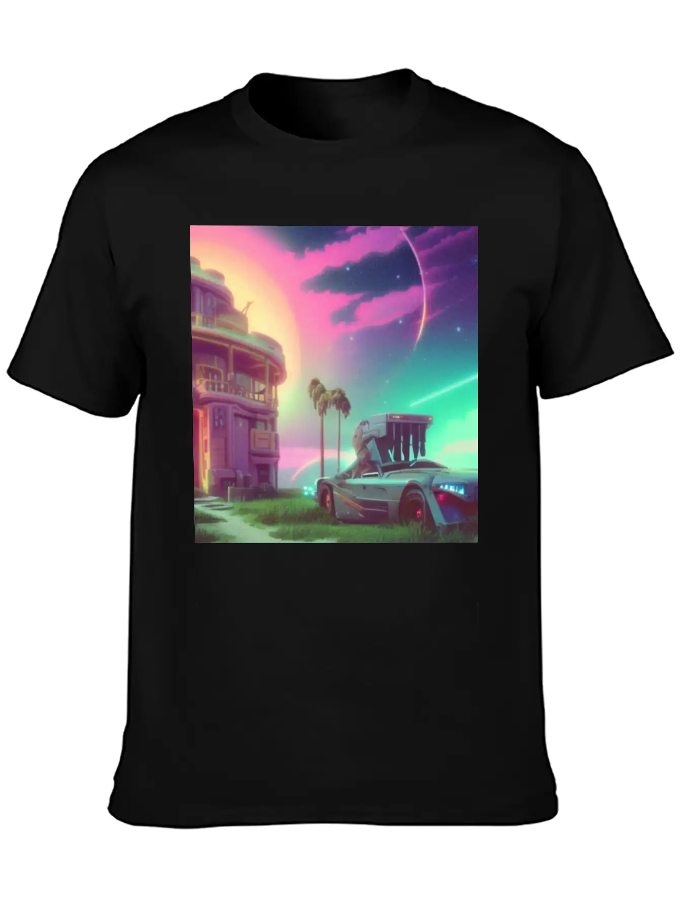 Perfect Sunset Modern Fit Casual T-Shirt – Clean And Versatile Design