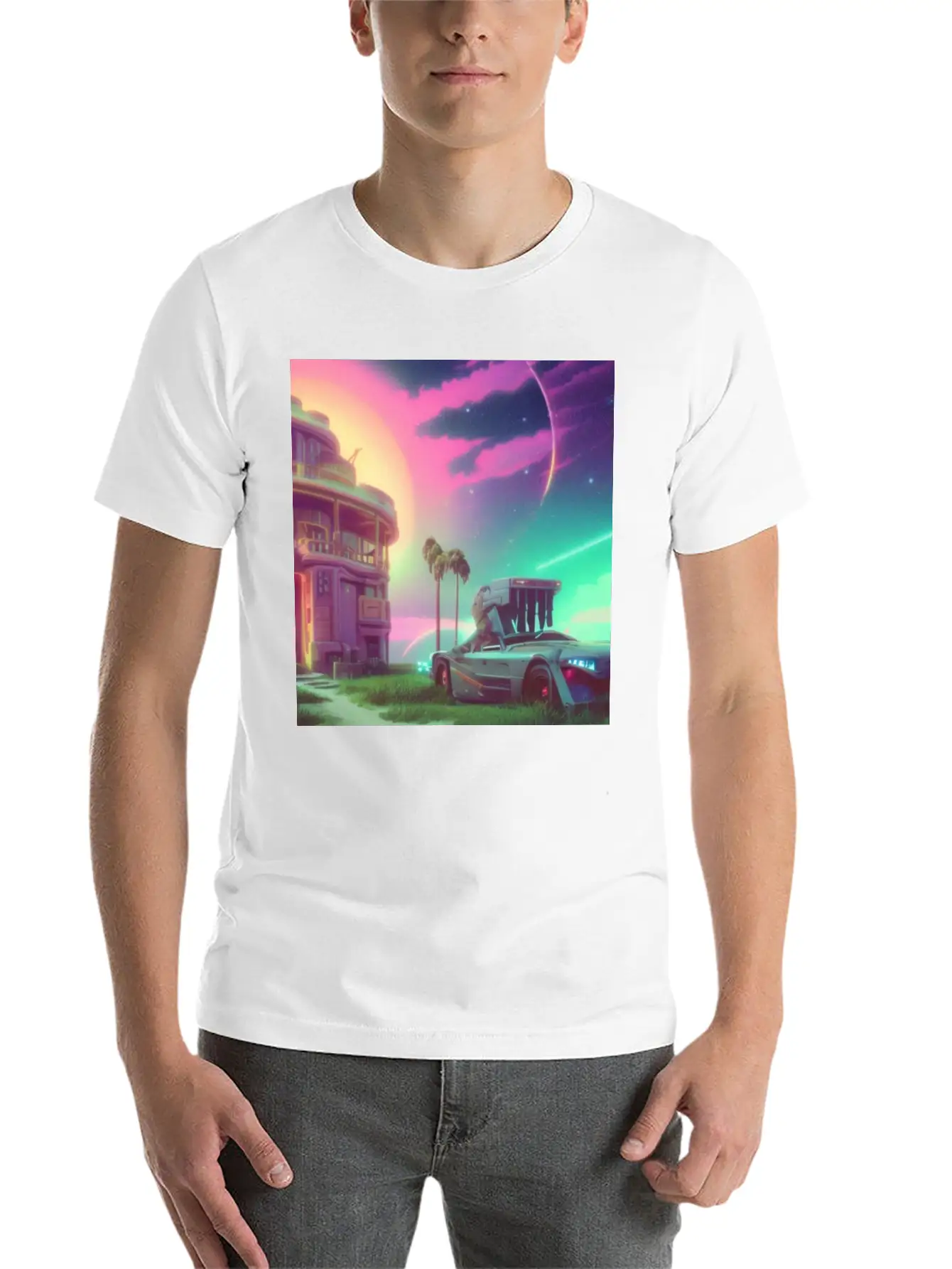Perfect Sunset Modern Fit Casual T-Shirt – Clean And Versatile Design