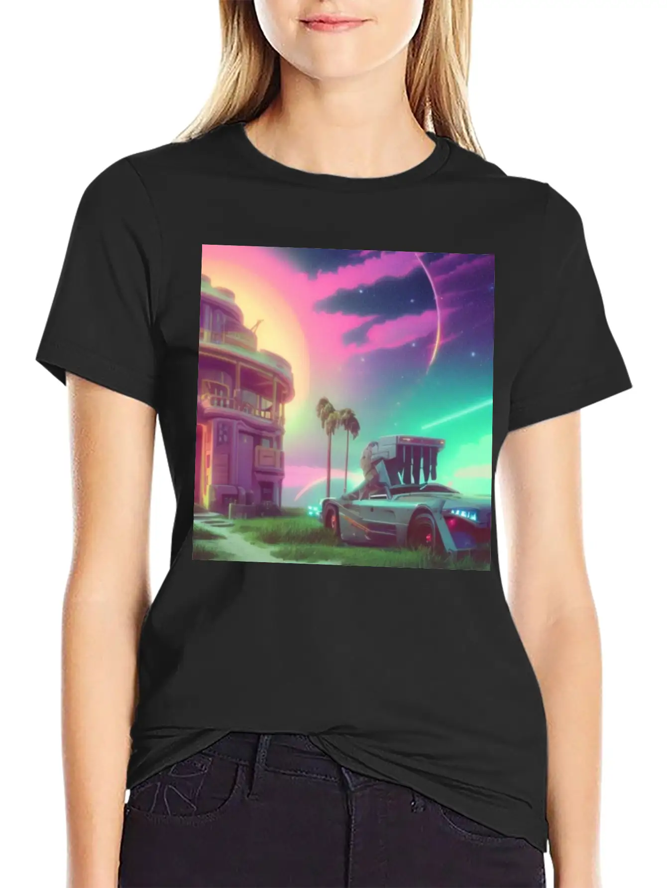 Perfect Sunset Modern Fit Casual T-Shirt – Clean And Versatile Design