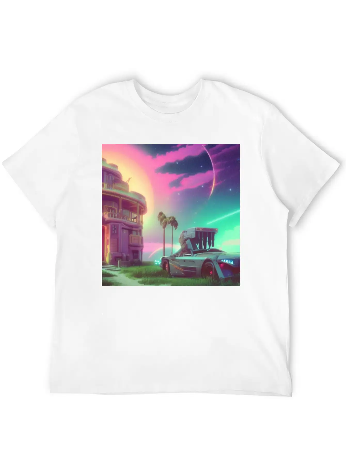 Perfect Sunset Modern Fit Casual T-Shirt – Clean And Versatile Design