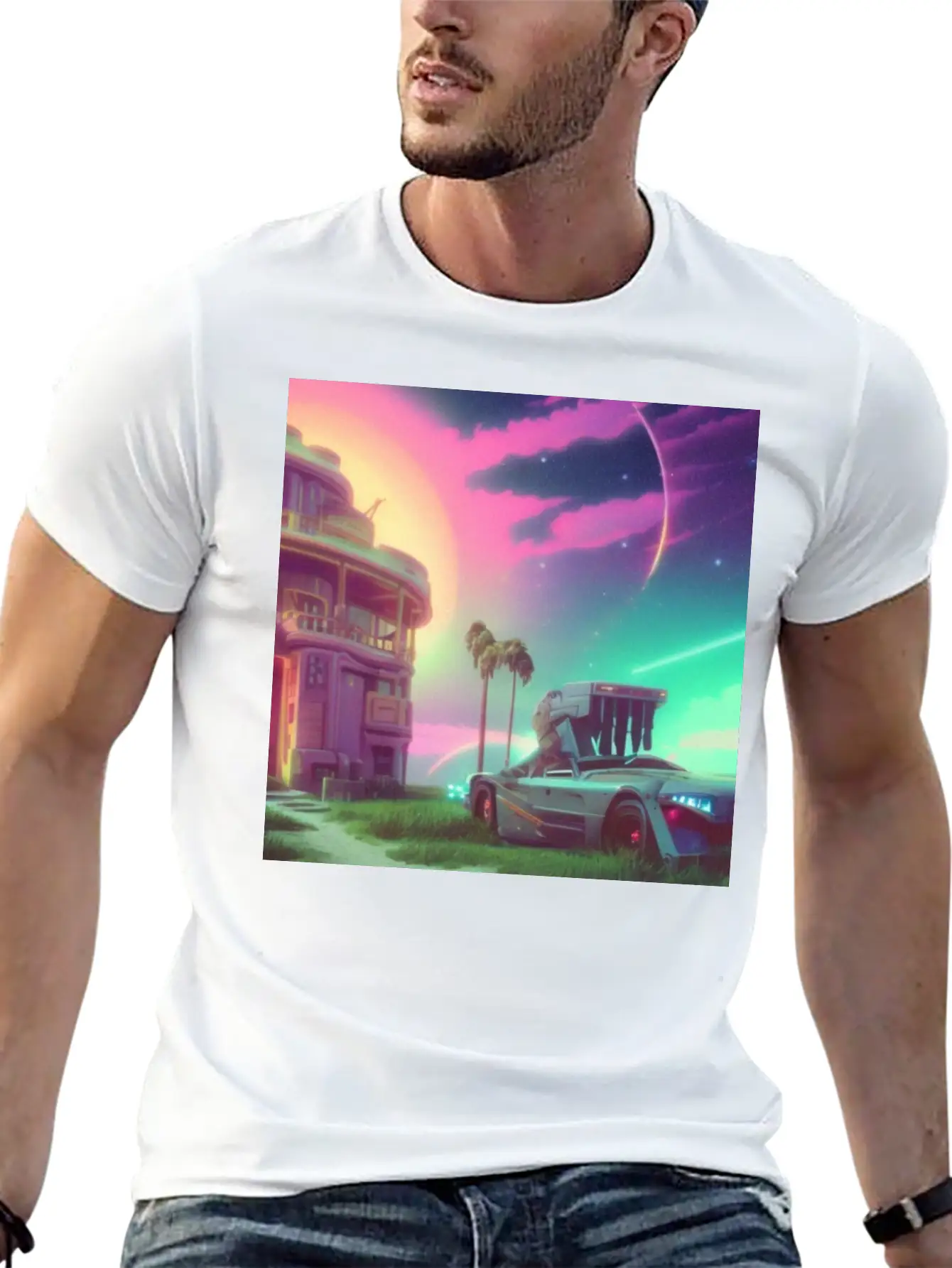 Perfect Sunset Modern Fit Casual T-Shirt – Clean And Versatile Design