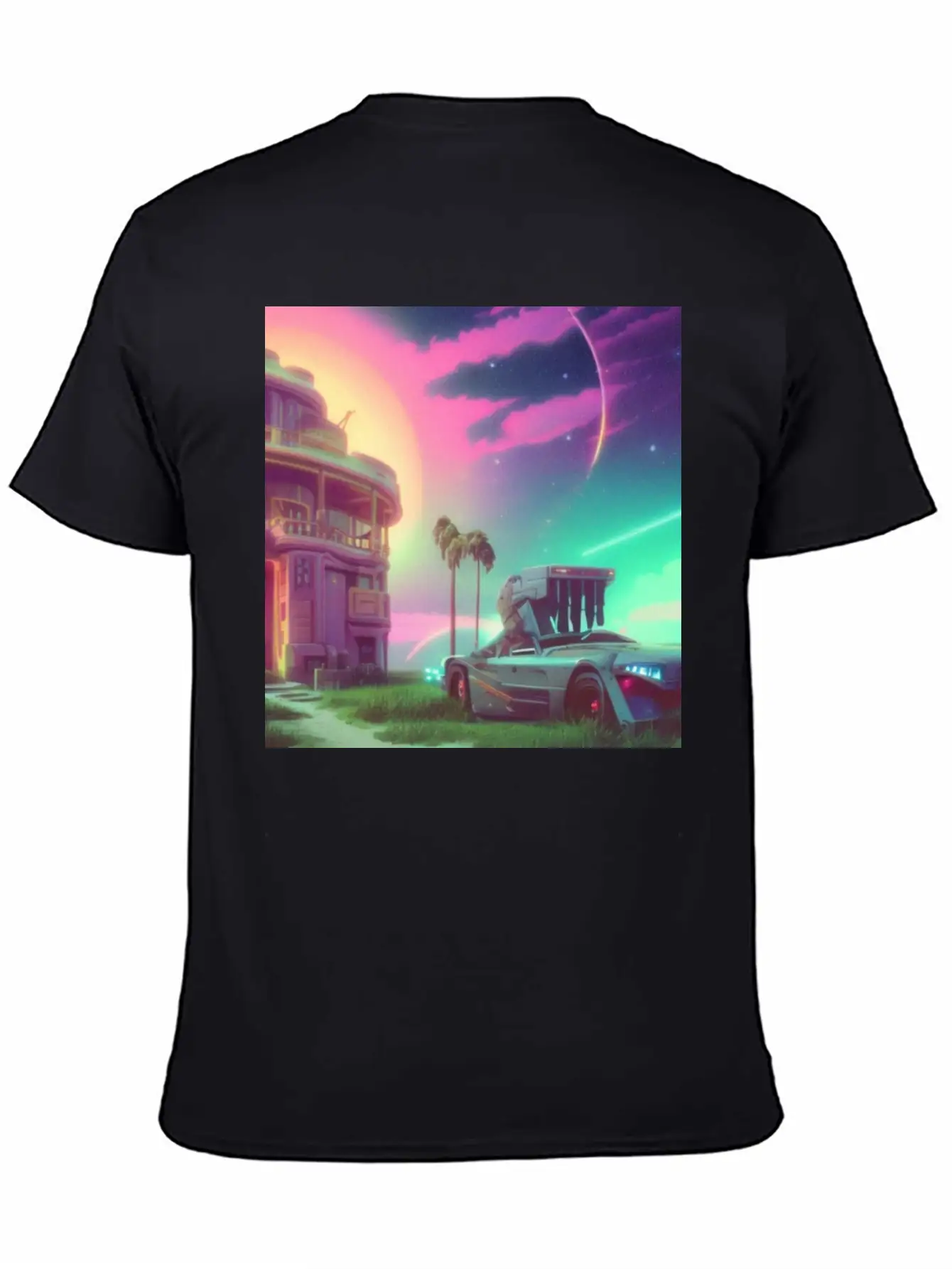 Perfect Sunset Modern Fit Casual T-Shirt – Clean And Versatile Design