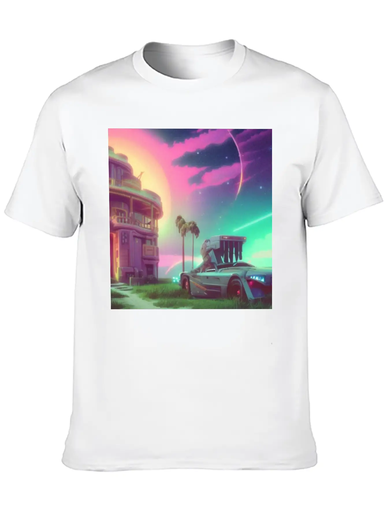 Perfect Sunset Modern Fit Casual T-Shirt – Clean And Versatile Design