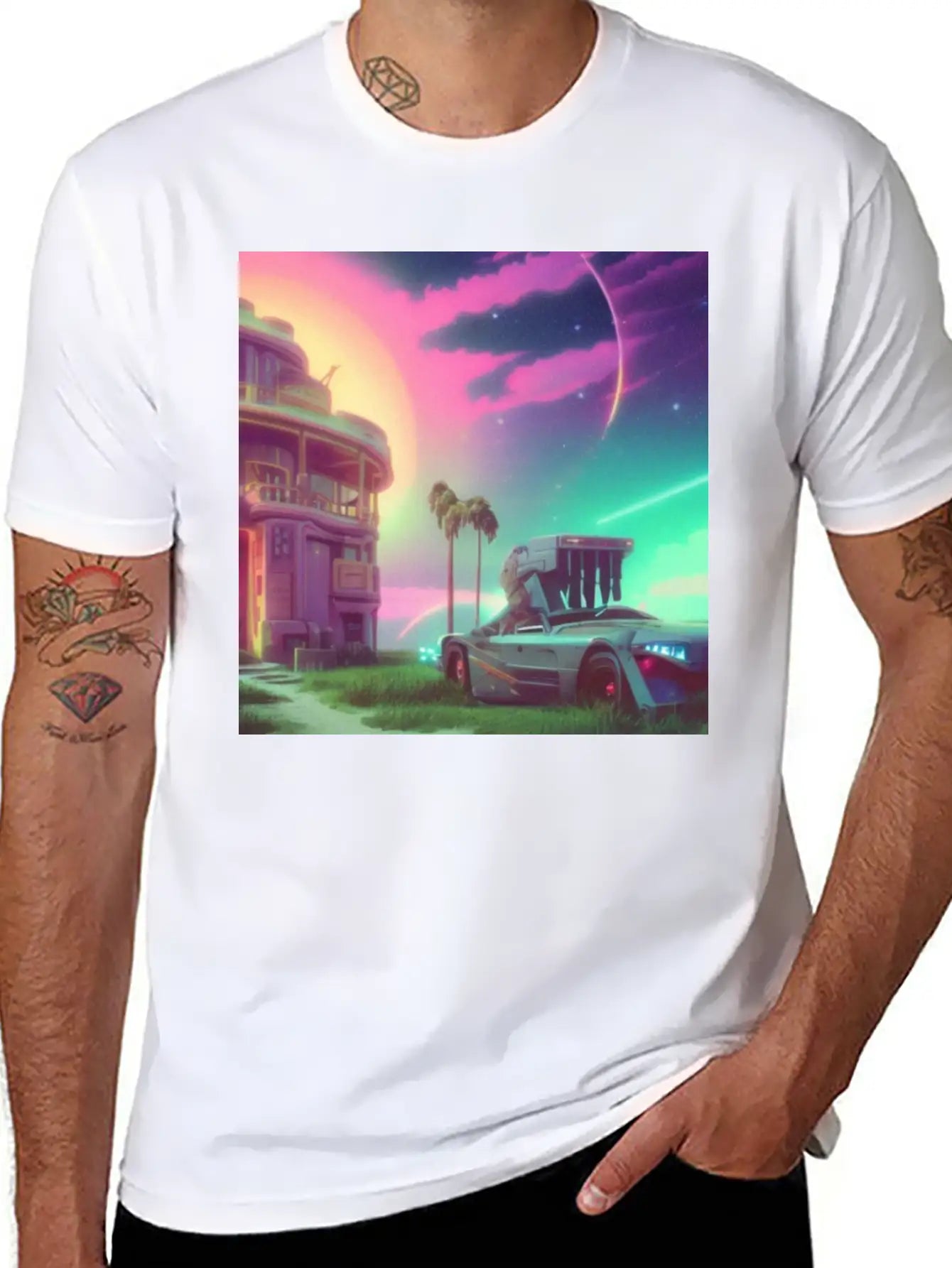Perfect Sunset Modern Fit Casual T-Shirt – Clean And Versatile Design