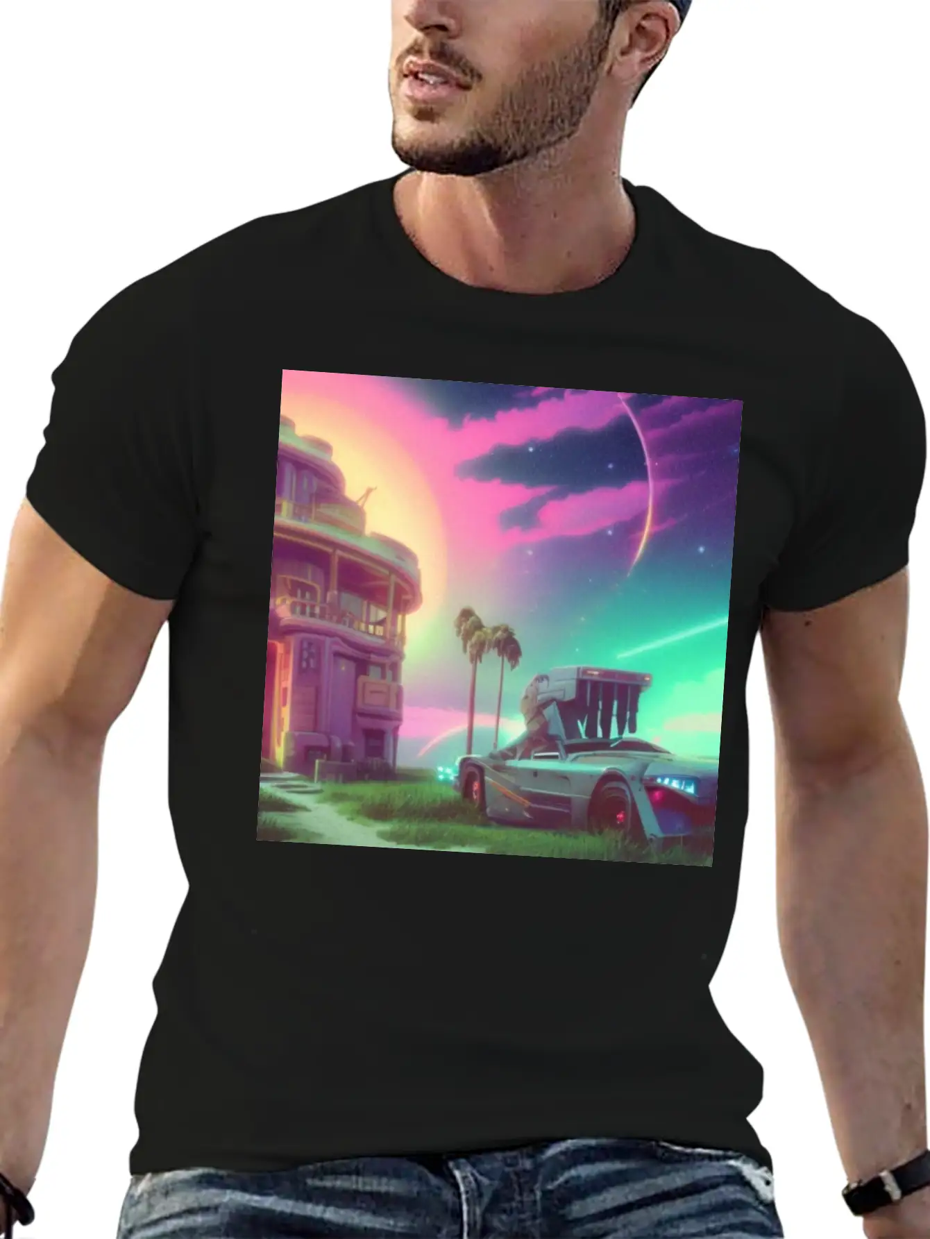 Perfect Sunset Modern Fit Casual T-Shirt – Clean And Versatile Design