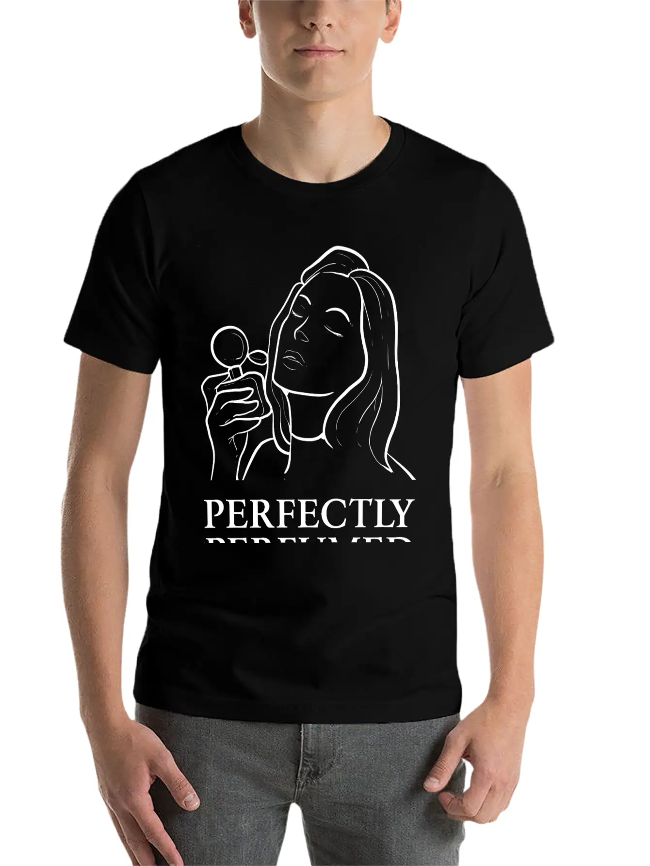 Perfectly Perfumed Attractive Fragrance Gift Lightweight Cotton T-Shirt – Daily Comfort Graphic Shirt