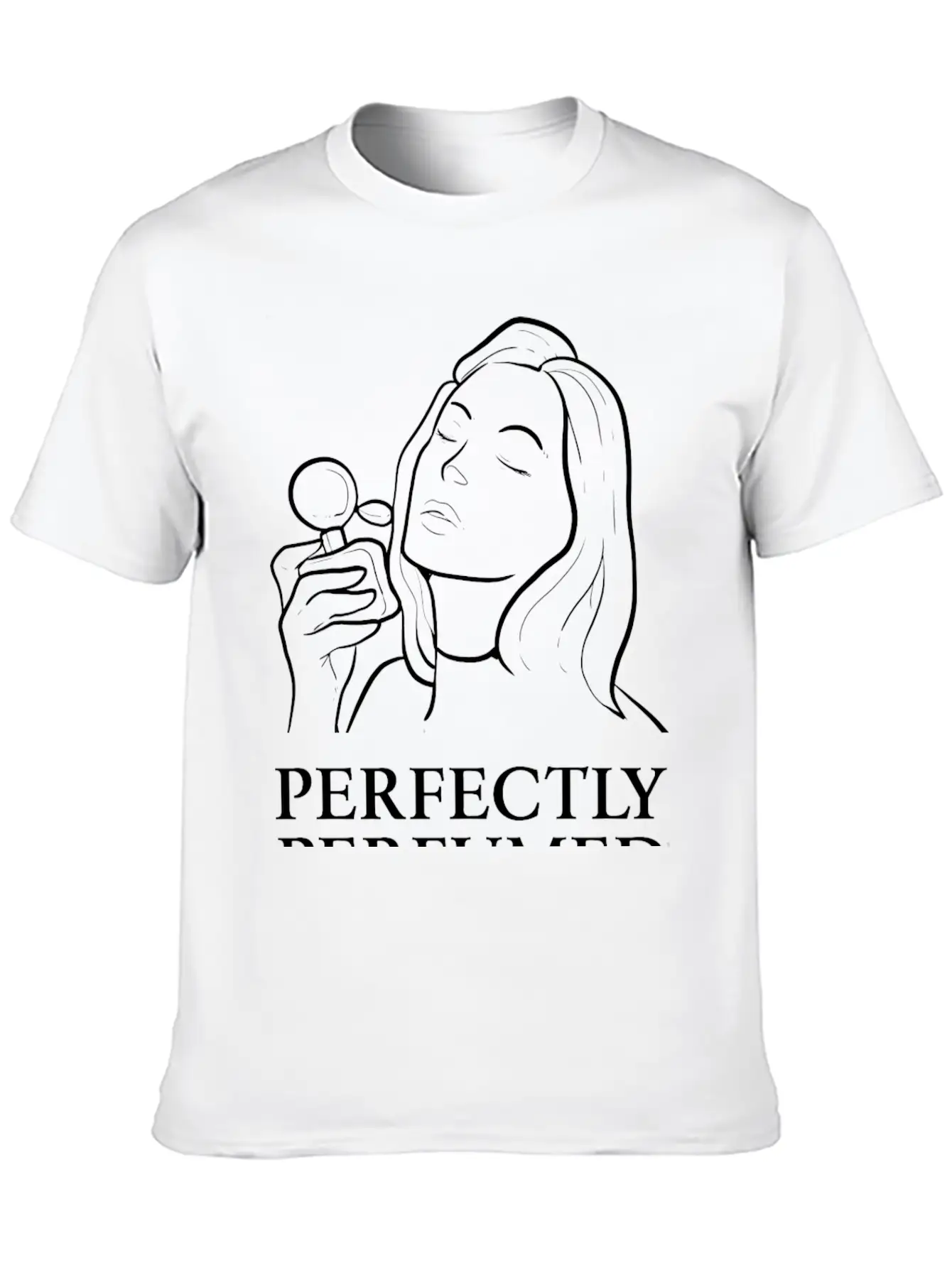 Perfectly Perfumed Attractive Fragrance Gift Lightweight Cotton T-Shirt – Daily Comfort Graphic Shirt