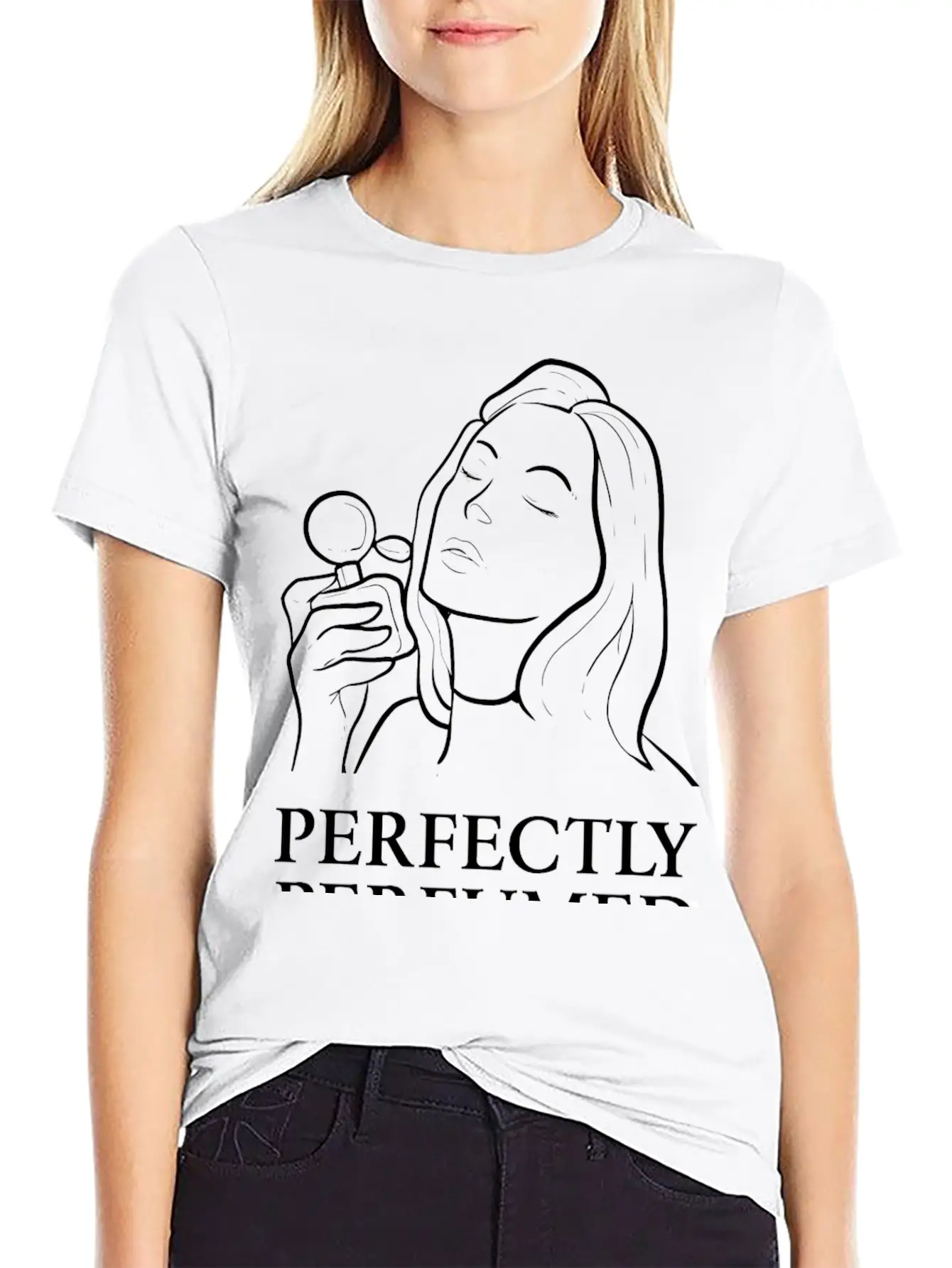 Perfectly Perfumed Attractive Fragrance Gift Lightweight Cotton T-Shirt – Daily Comfort Graphic Shirt