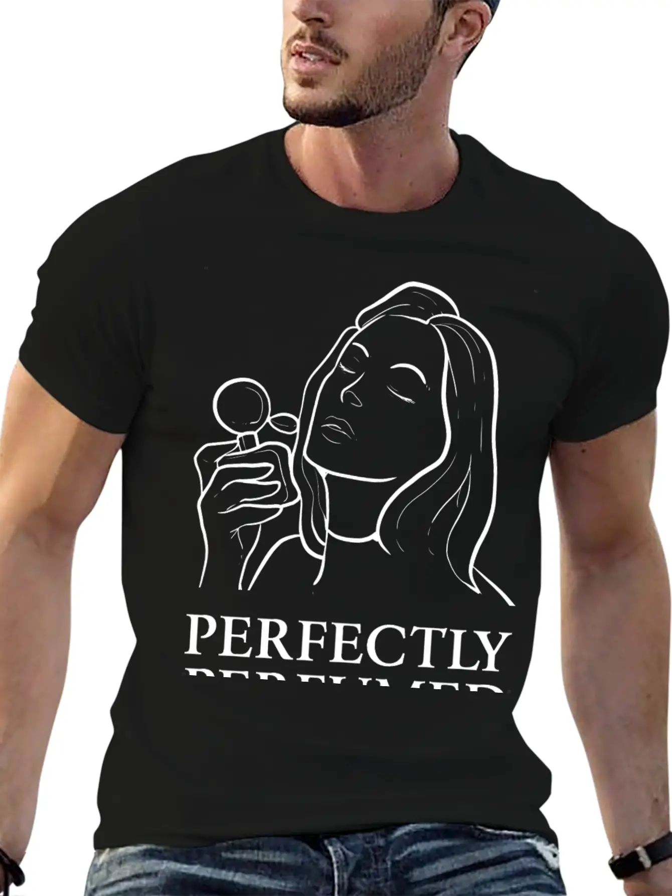 Perfectly Perfumed Attractive Fragrance Gift Lightweight Cotton T-Shirt – Daily Comfort Graphic Shirt