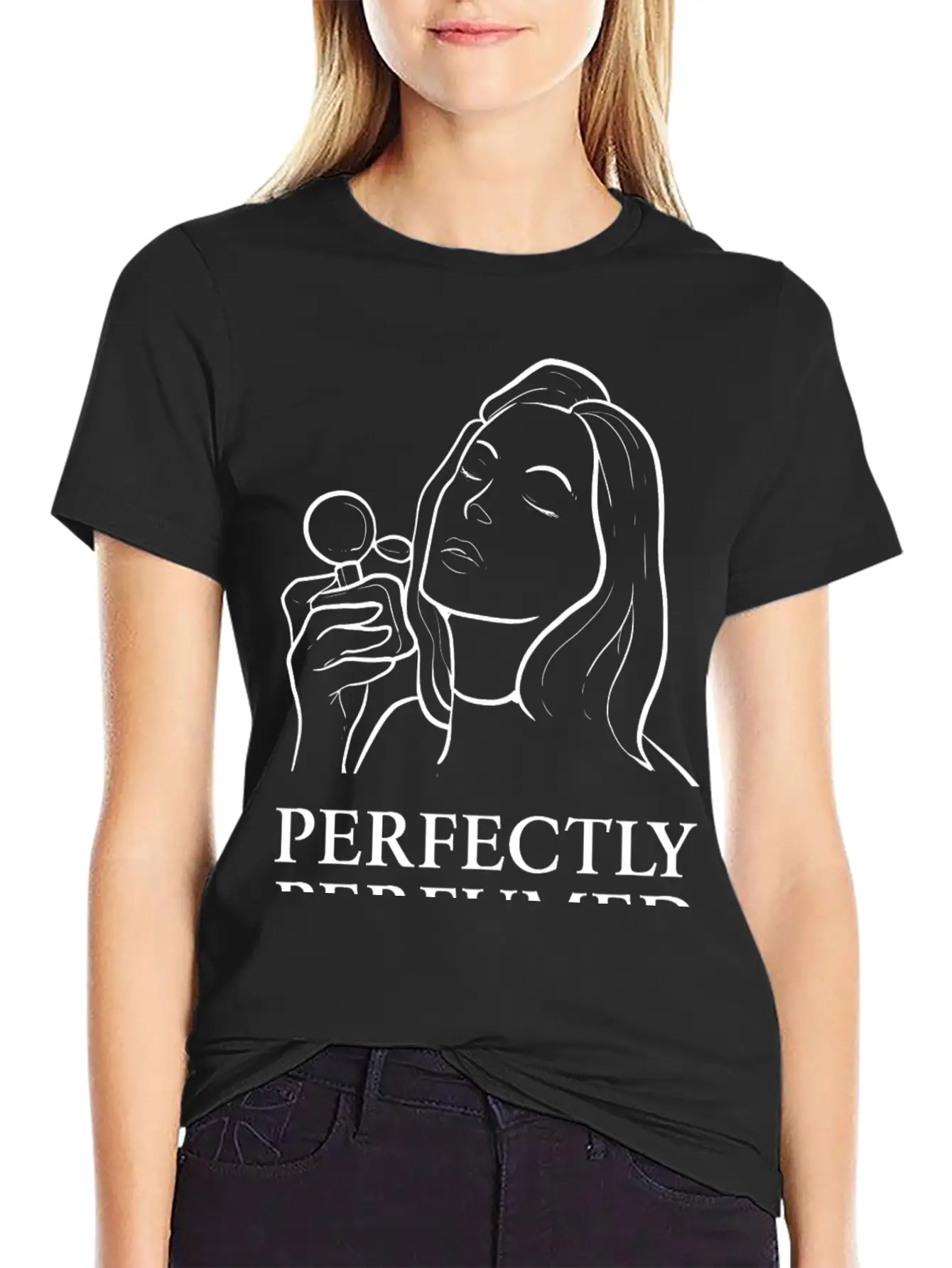 Perfectly Perfumed Attractive Fragrance Gift Lightweight Cotton T-Shirt – Daily Comfort Graphic Shirt