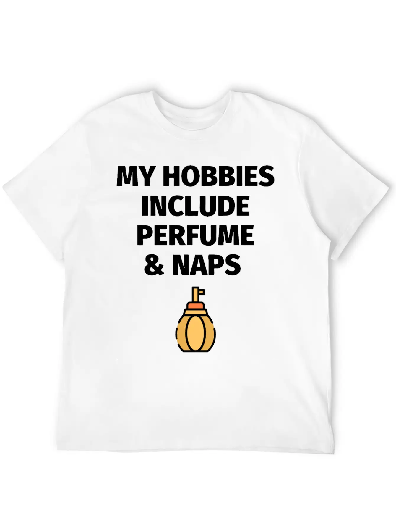 Perfume And Naps Lightweight Cotton T-Shirt – Daily Comfort Graphic Shirt
