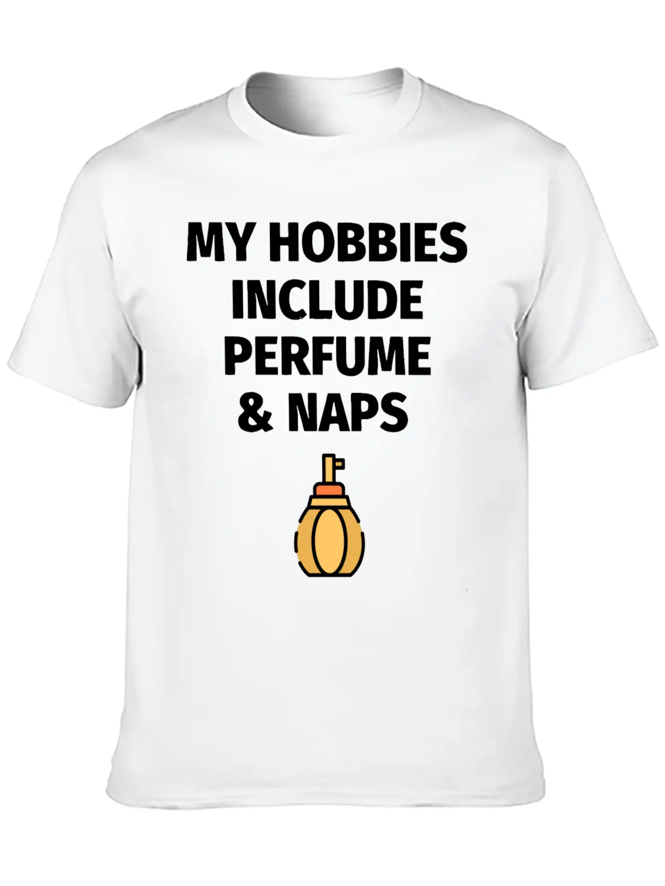 Perfume And Naps Lightweight Cotton T-Shirt – Daily Comfort Graphic Shirt