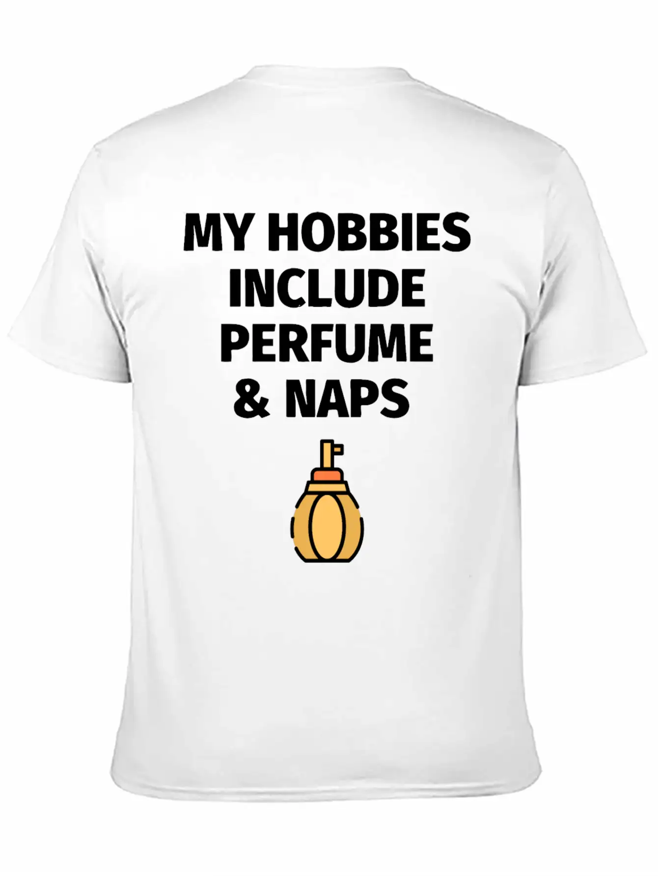 Perfume And Naps Lightweight Cotton T-Shirt – Daily Comfort Graphic Shirt