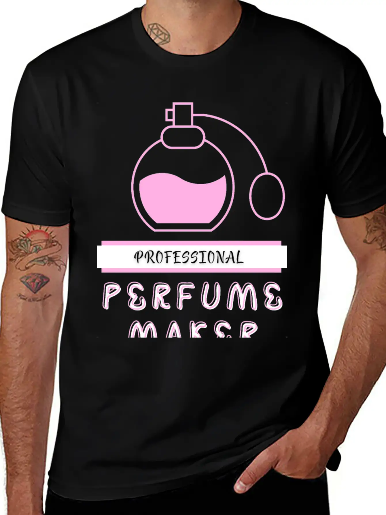 Perfume Making Professional Unisex Casual T-Shirt – Clean Design For Daily Comfort