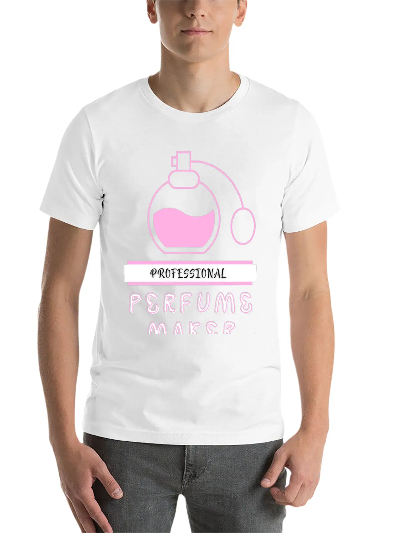 Perfume Making Professional Unisex Casual T-Shirt – Clean Design For Daily Comfort