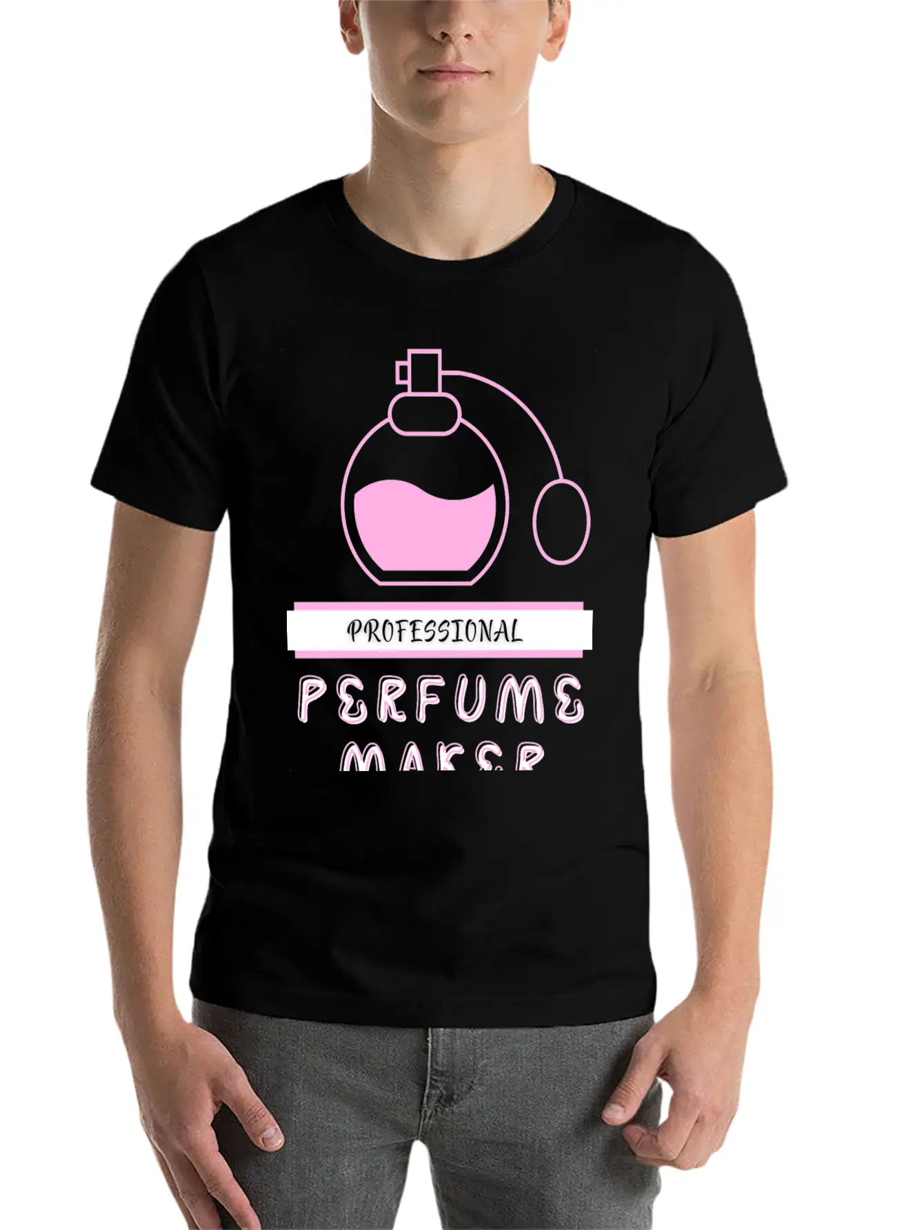 Perfume Making Professional Unisex Casual T-Shirt – Clean Design For Daily Comfort