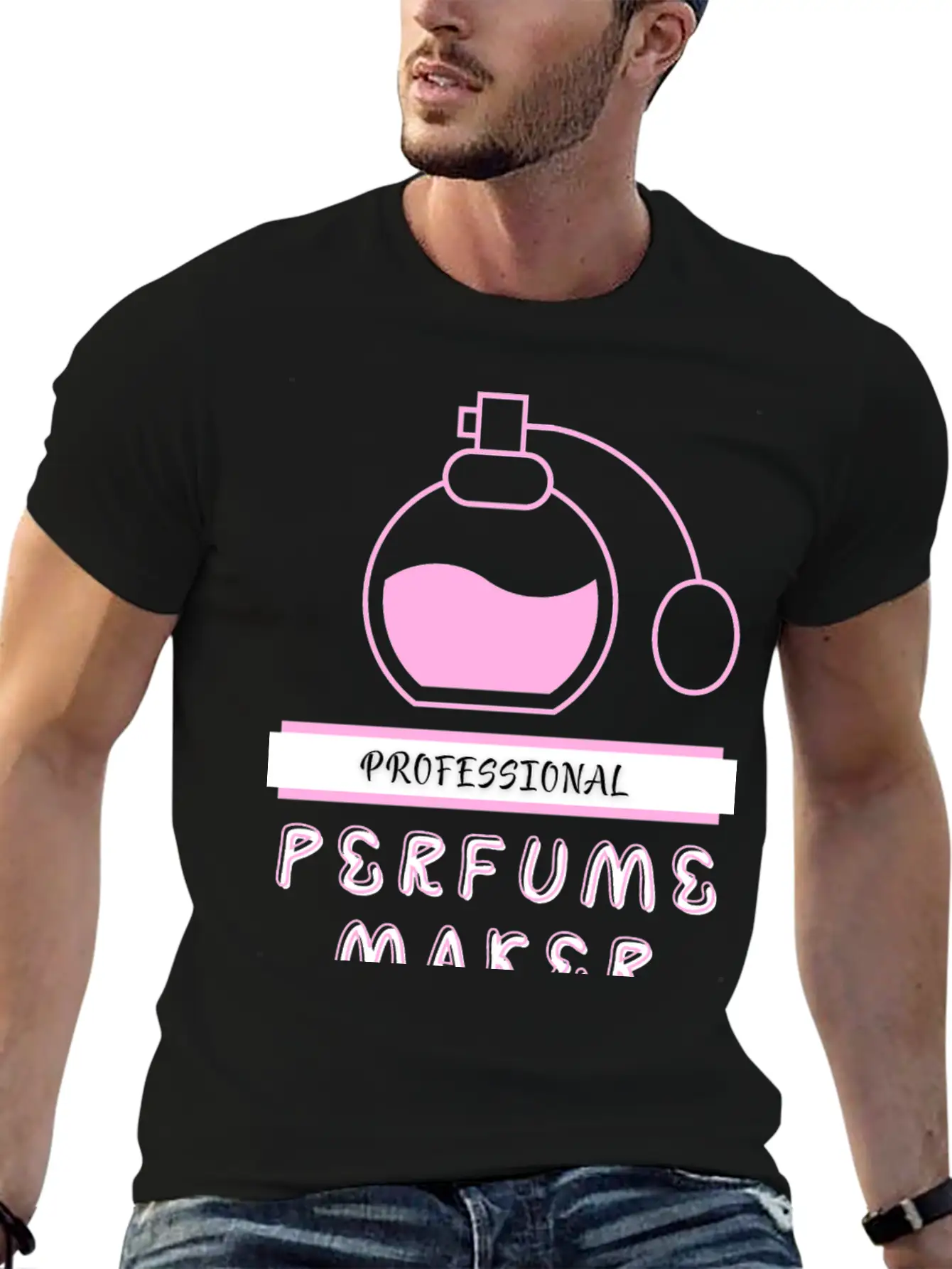 Perfume Making Professional Unisex Casual T-Shirt – Clean Design For Daily Comfort