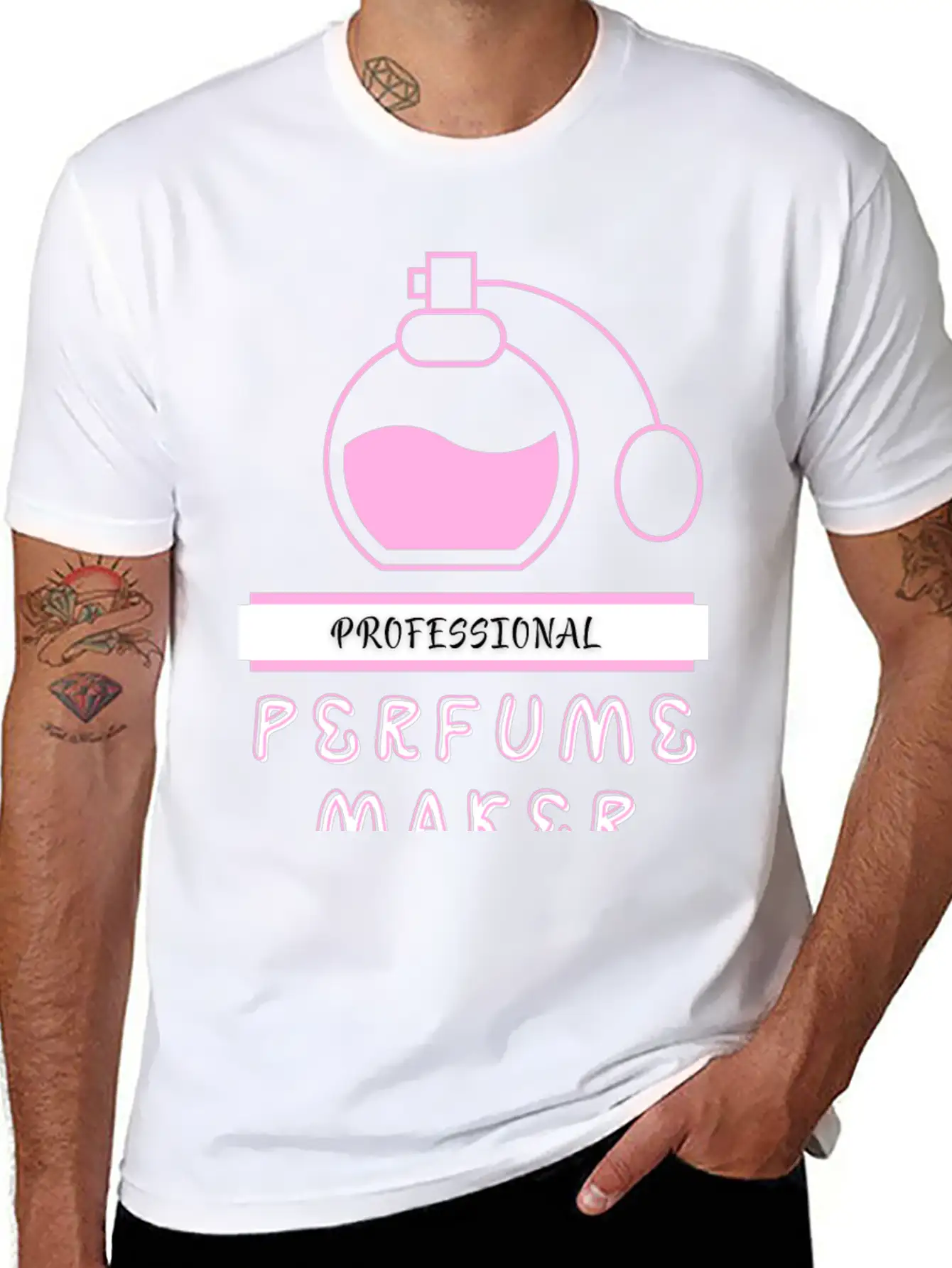 Perfume Making Professional Unisex Casual T-Shirt – Clean Design For Daily Comfort