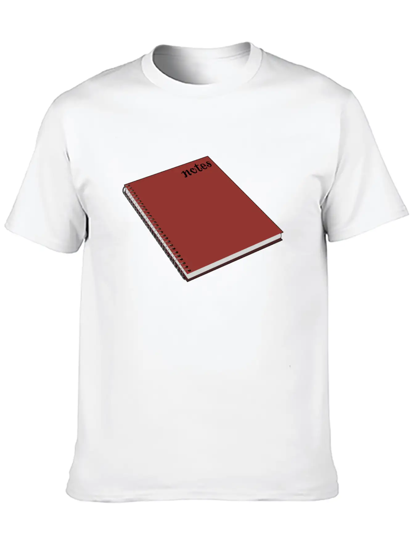 Personal Diary Note Art Writing Writer Book Idea Unisex Casual T-Shirt – Clean Design For Daily Comfort