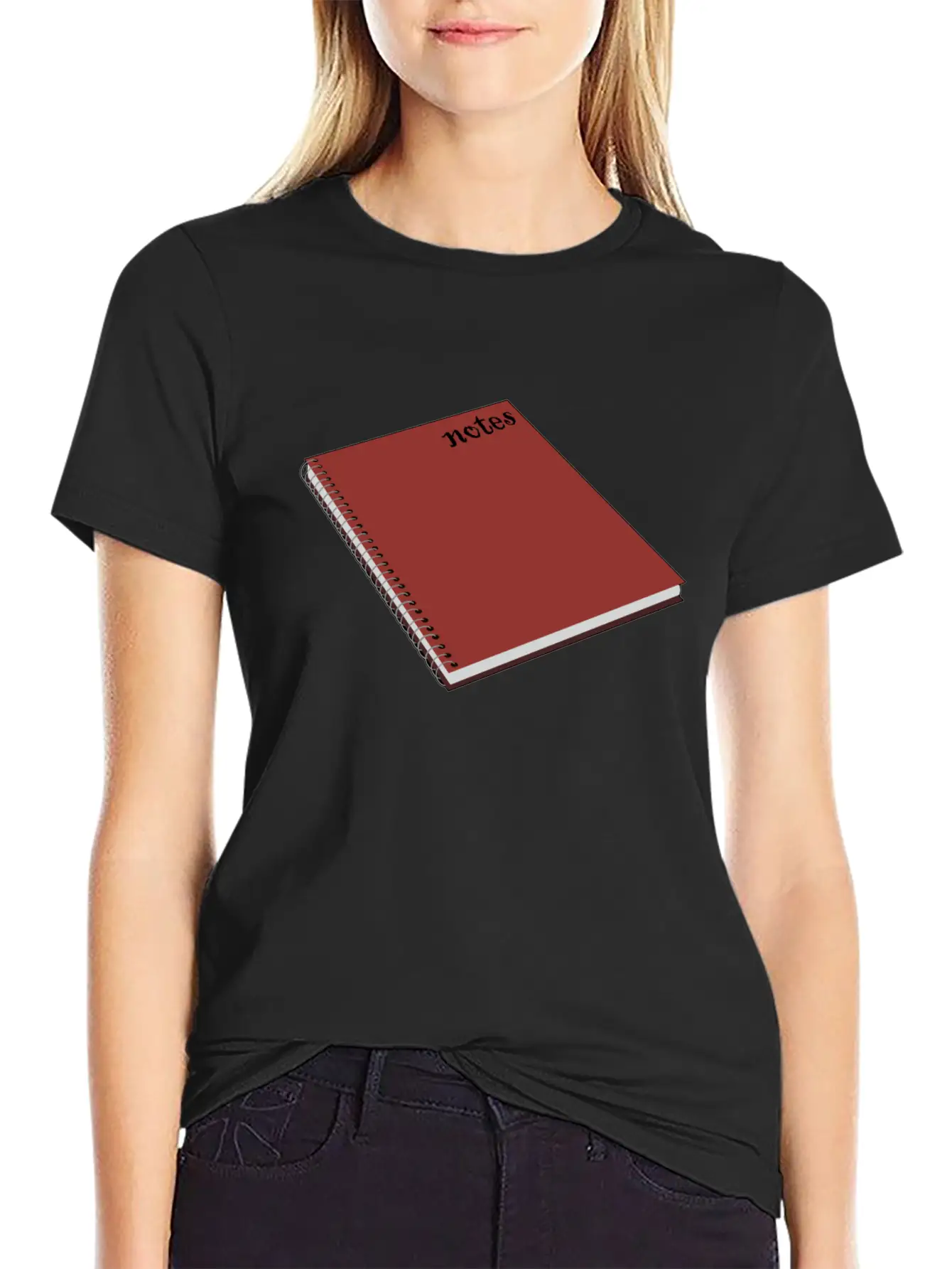 Personal Diary Note Art Writing Writer Book Idea Unisex Casual T-Shirt – Clean Design For Daily Comfort