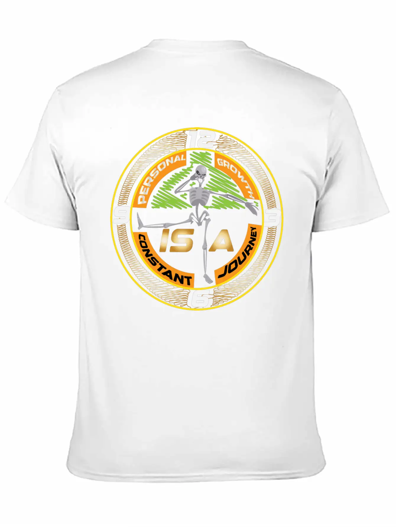 PERSONAL GROWTH MOTIVATIONAL T SHIRT Lightweight Cotton T-Shirt – Daily Comfort Graphic Shirt